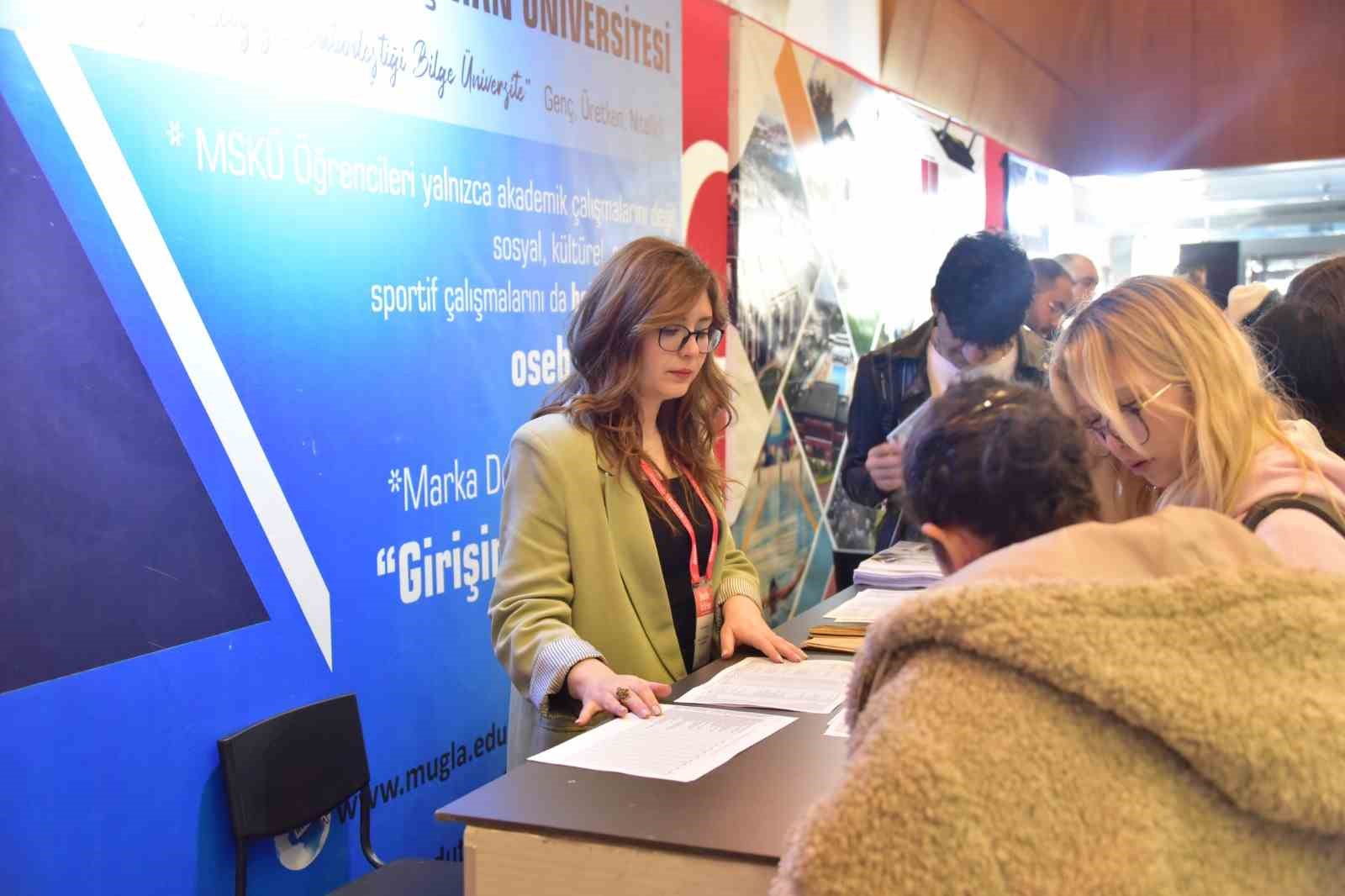 MSKÜ, "Üniversite tanıtım günlerinde geleceğin üniversitelileriyle buluştu
