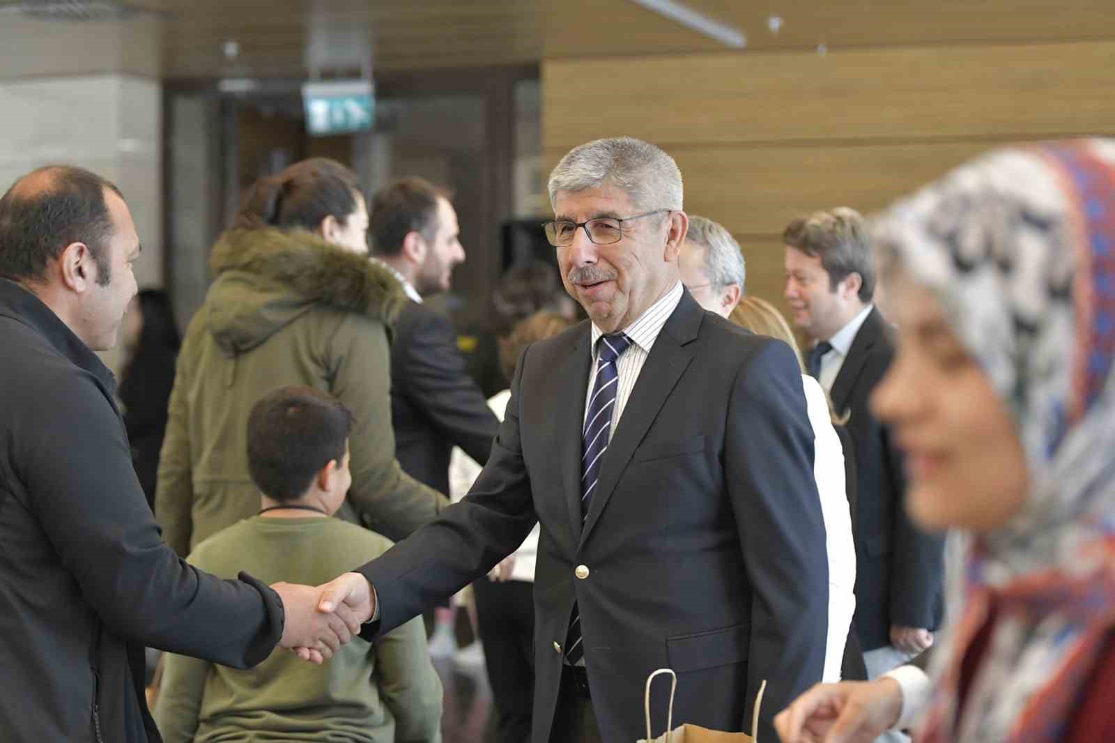 MSKÜ’de geleneksel bayramlaşma töreni yapıldı
