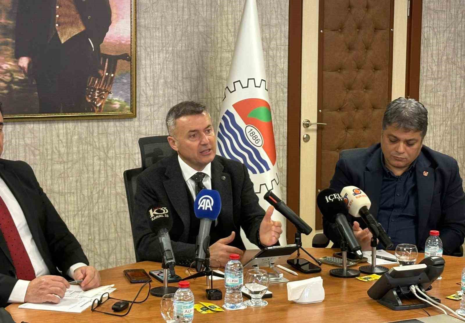 MTSO Başkanı Çakır: "Mersin, yeni dünya düzeninde lojistiğin merkez üssü olacak"
