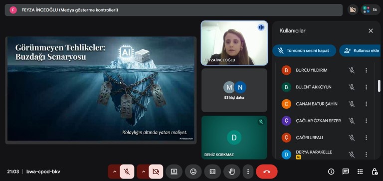 MTÜ’de yapay zeka etkinliği
