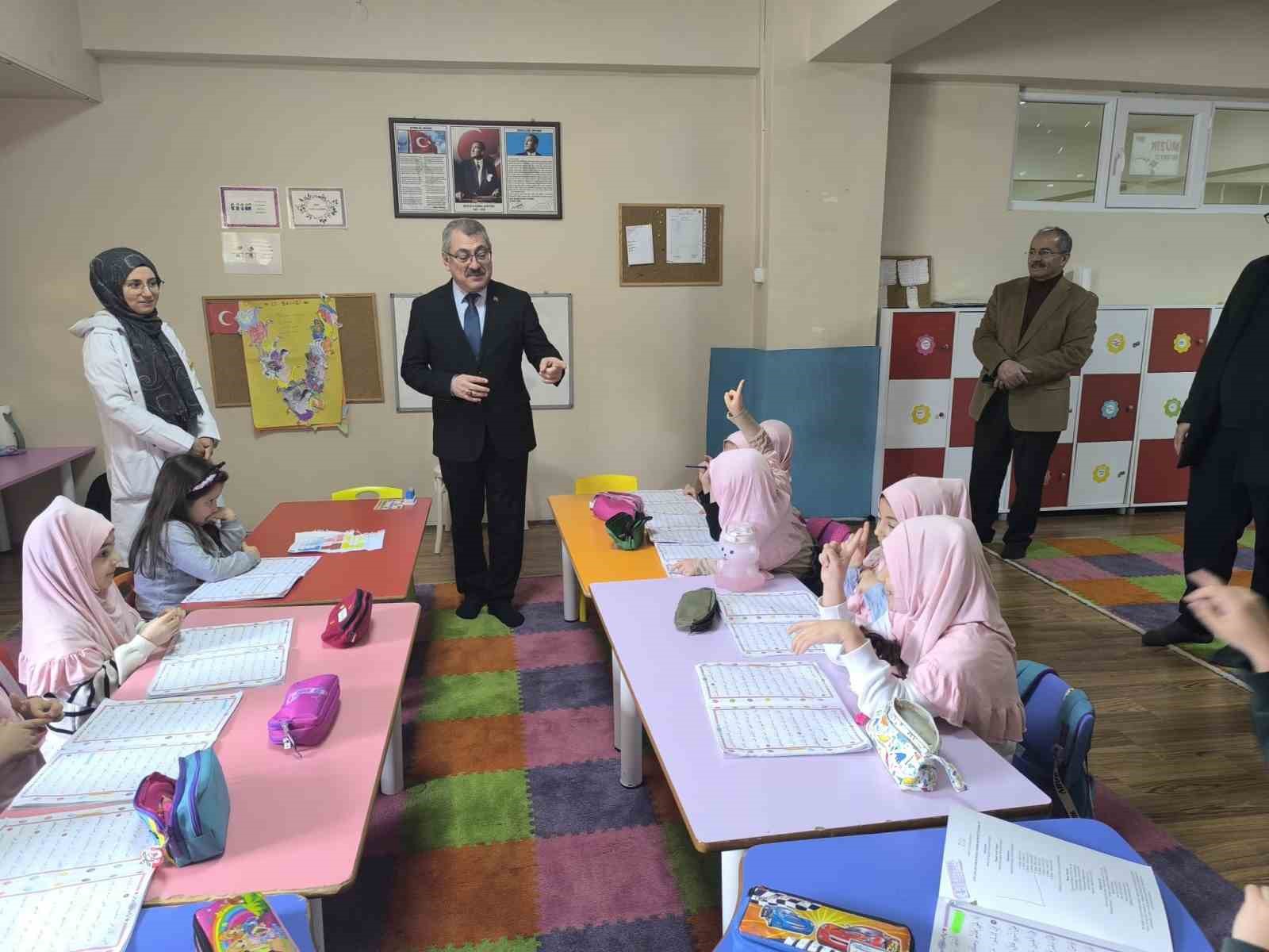 Müftü Çapçı minik yüreklere buluştu
