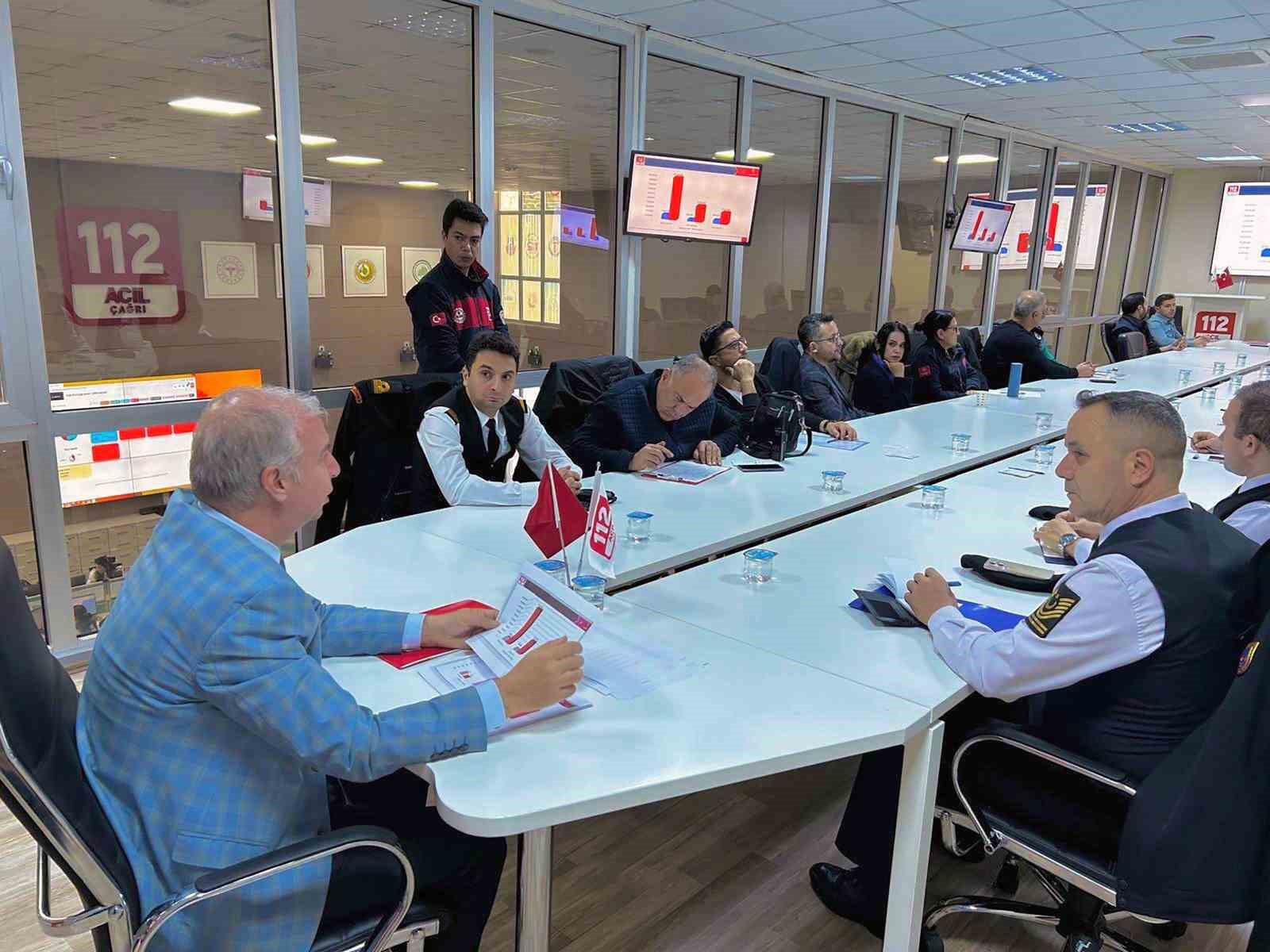 Muğla 112 Acil Çağrı Merkezi, 2025’de 1 milyon 360 bin çağrı aldı
