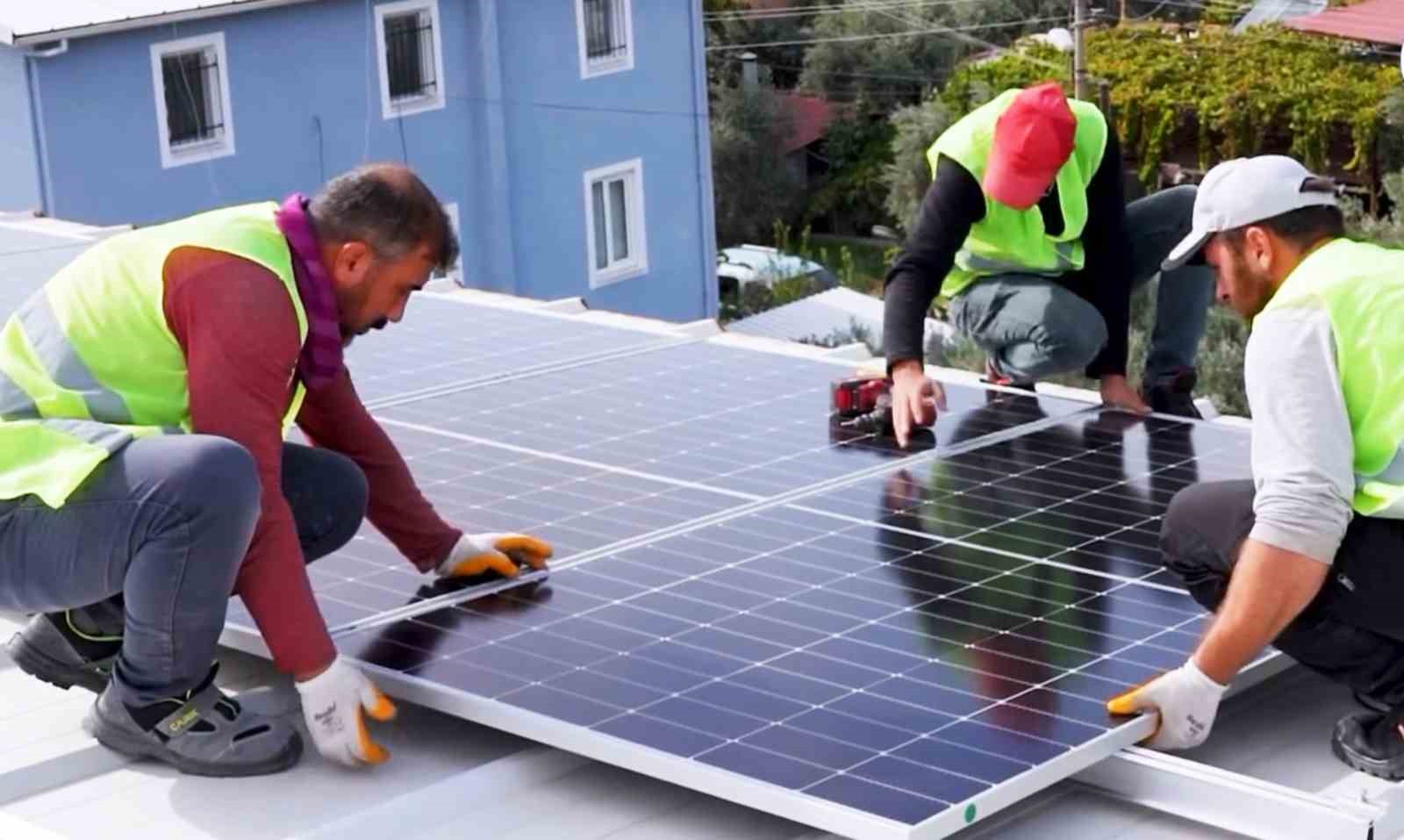 Muğla Büyükşehir, GES’lerden 17 milyon kW elektrik üretti
