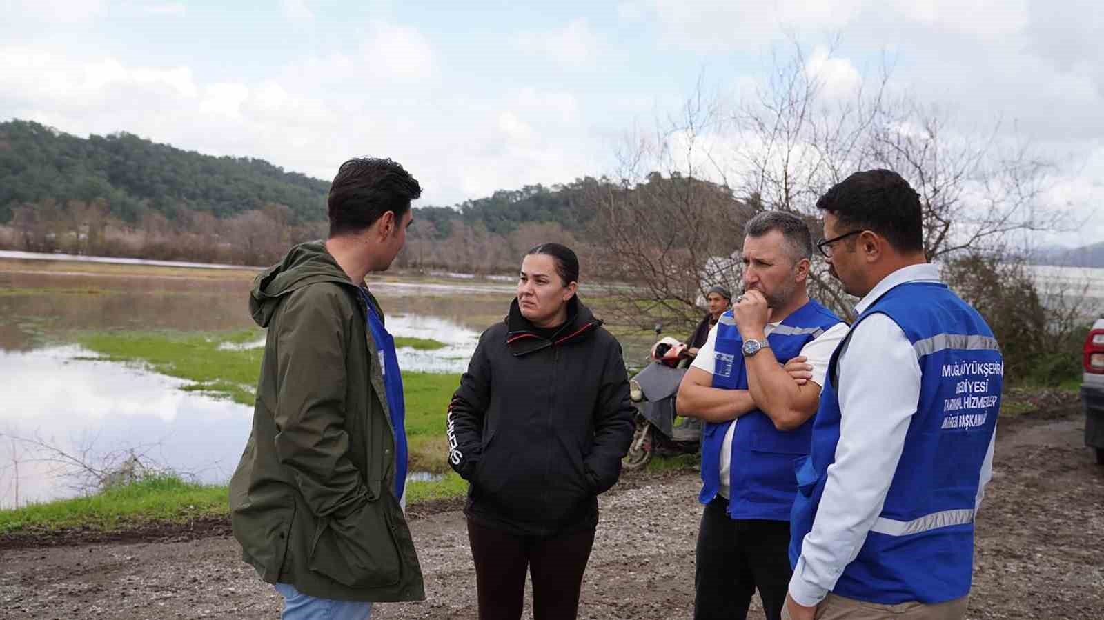 Muğla Büyükşehir’den Köyceğiz’de sel sonrası üreticiye destek
