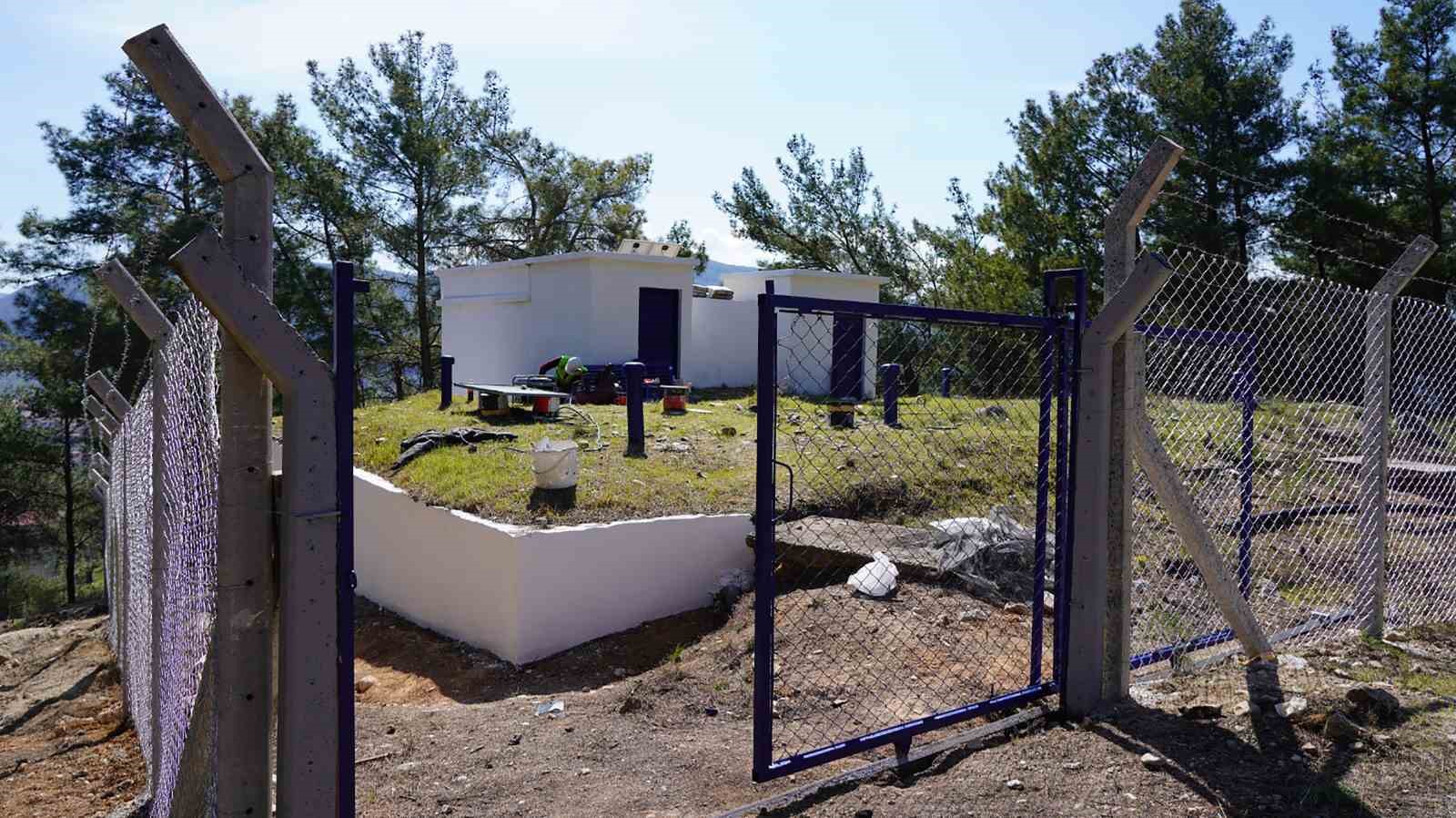 Muğla genelindeki içme suyu depolarında tadilat çalışması
