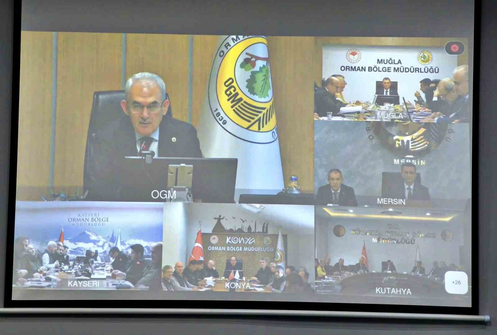 Muğla Orman Bölge Müdürlüğü’nde Faaliyet Değerlendirme Toplantısı gerçekleştirildi
