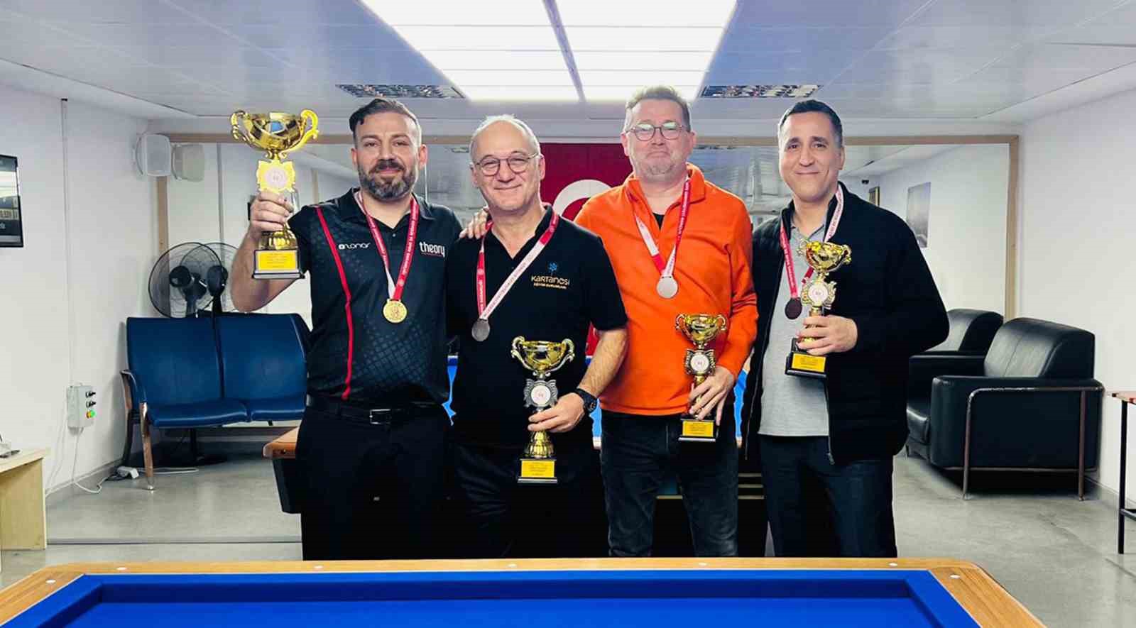 Muğla’da bilardo il şampiyonasına 72 lisanslı sporcu katıldı
