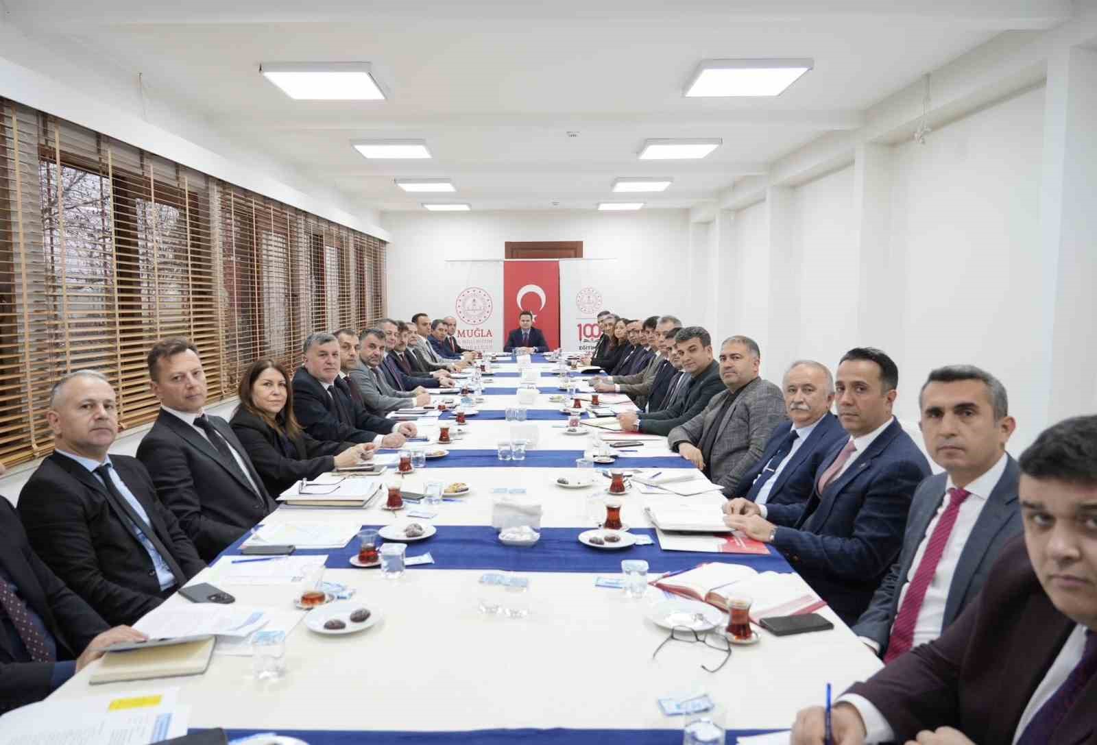 Muğla’da eğitimin yol haritası belirlendi
