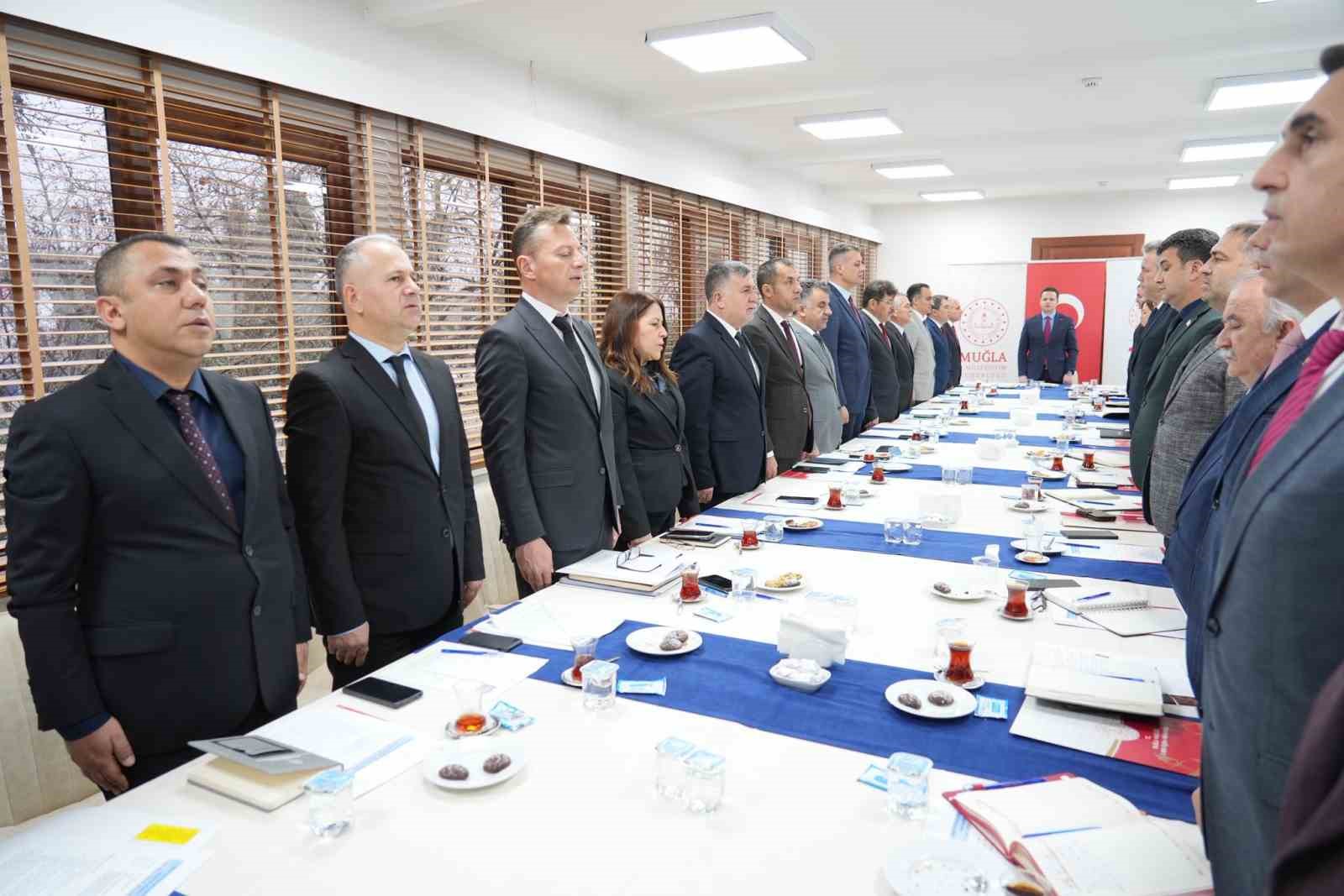 Muğla’da eğitimin yol haritası belirlendi
