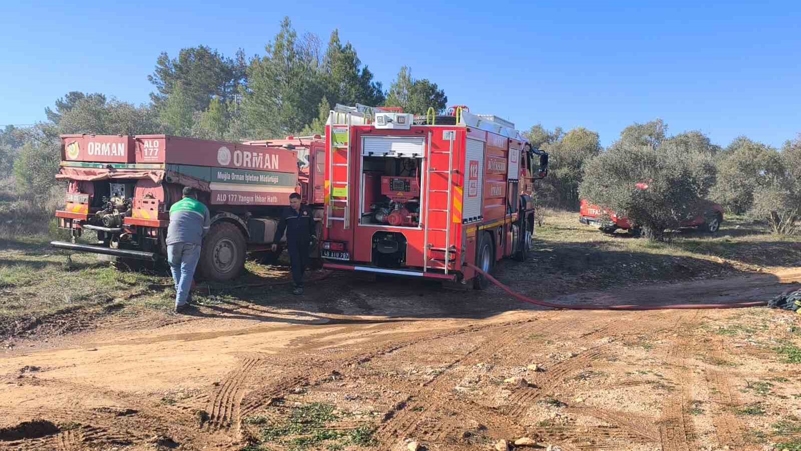 Muğla’da ev ve otomobil küle döndü

