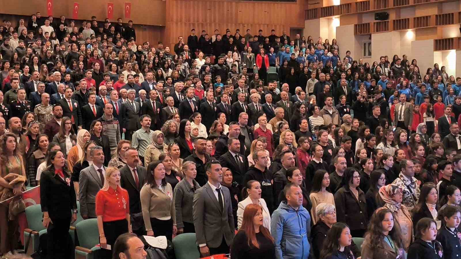 Muğla’da İstiklal Marşı’nın kabulü kutlandı
