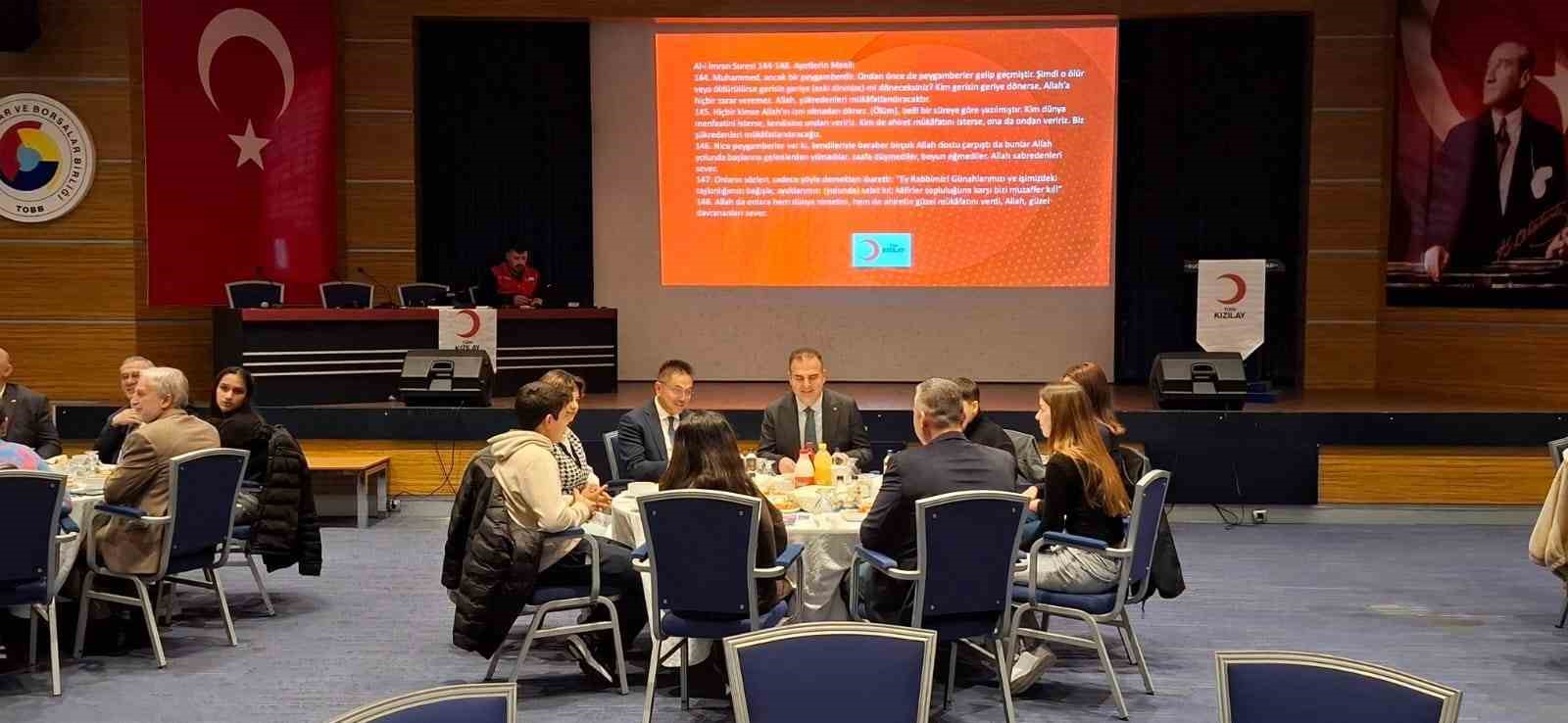Muğla’da iyilik sofrası Kızılay, gönüllü ve hayırseverlerle iftarda buluştu
