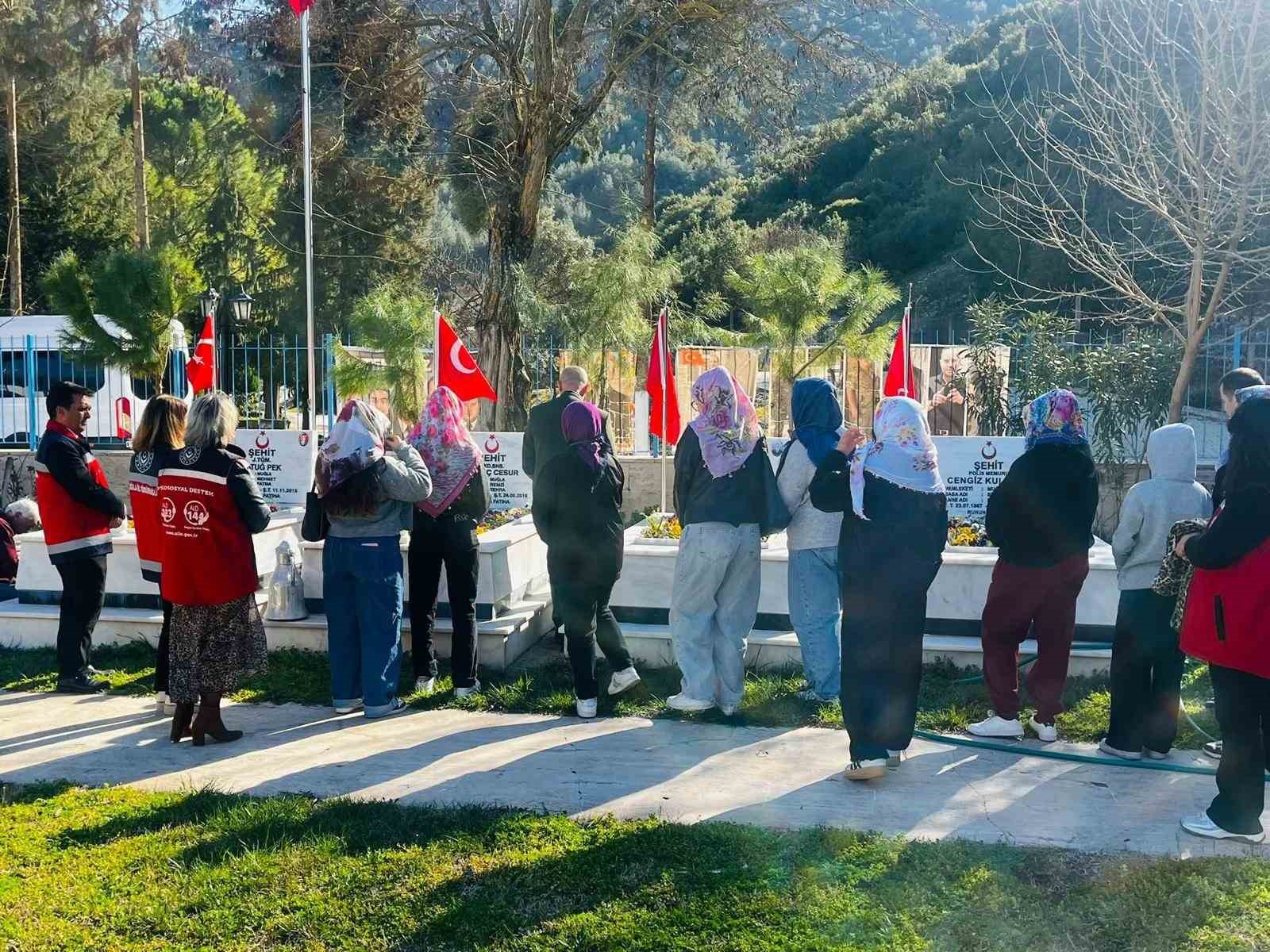Muğla’da şehitler dualarla anıldı
