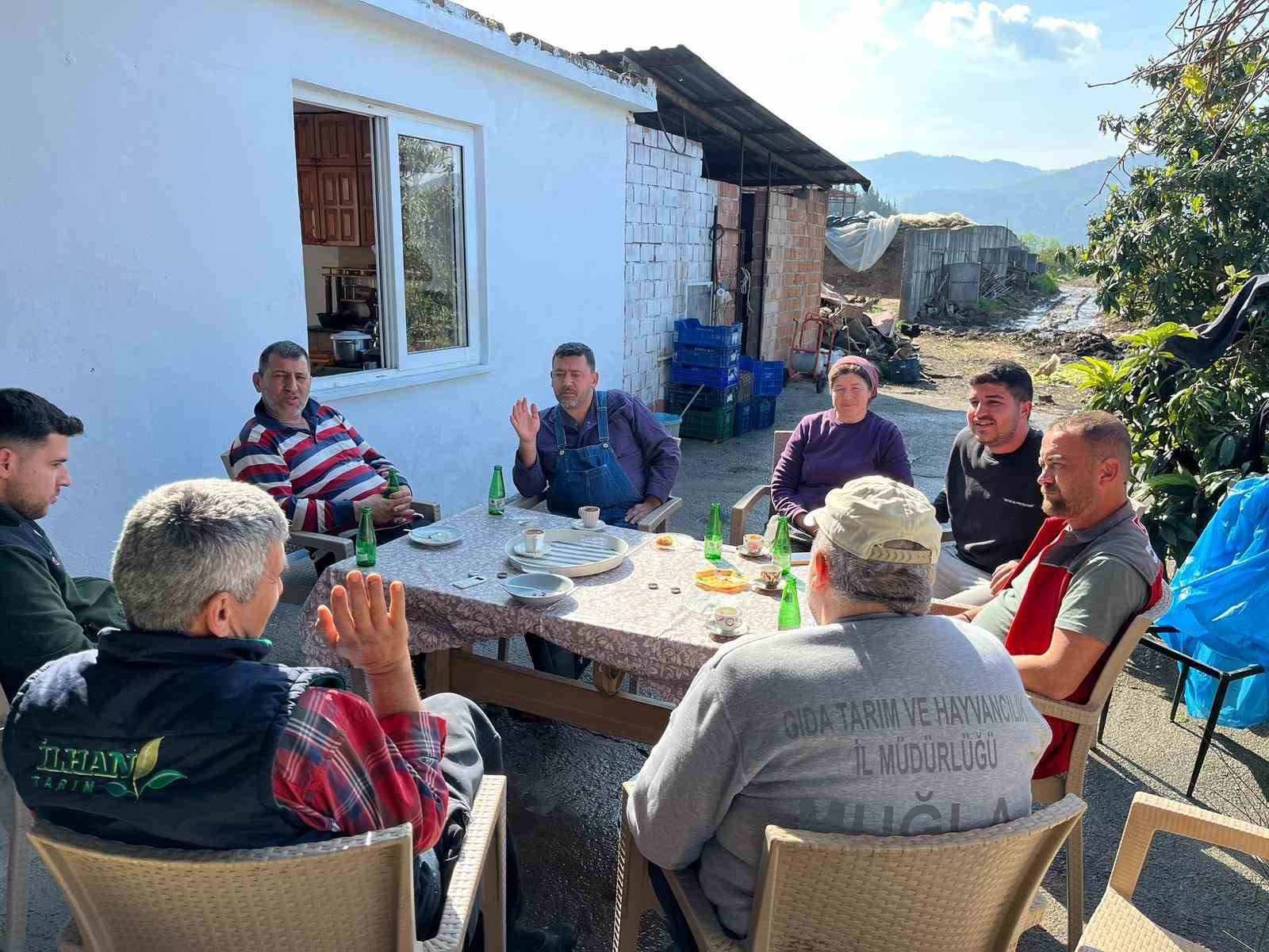 Muğla’da üreticilerin dertleri dinlendi
