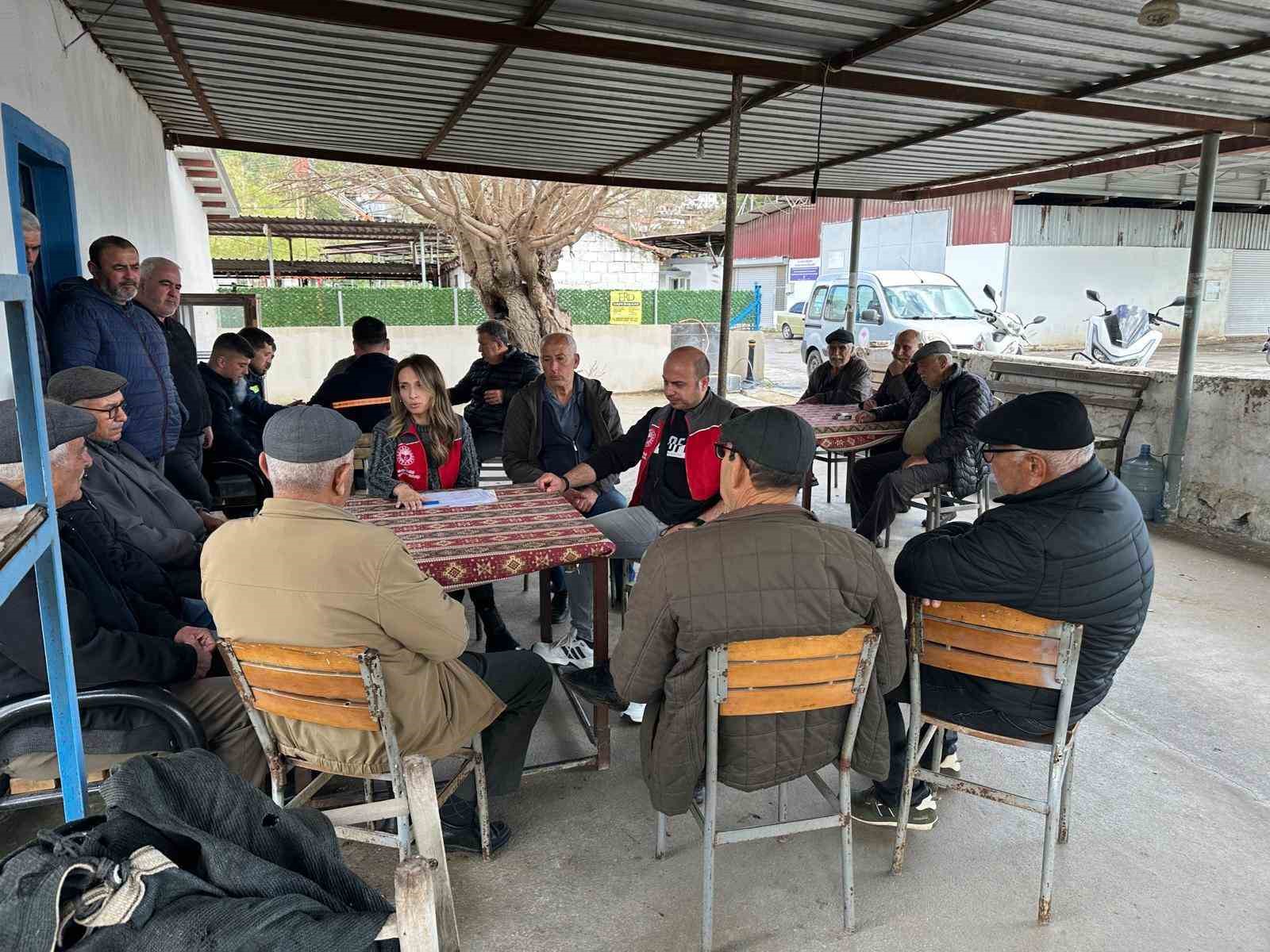 Muğla’da üreticilerin dertleri dinlendi
