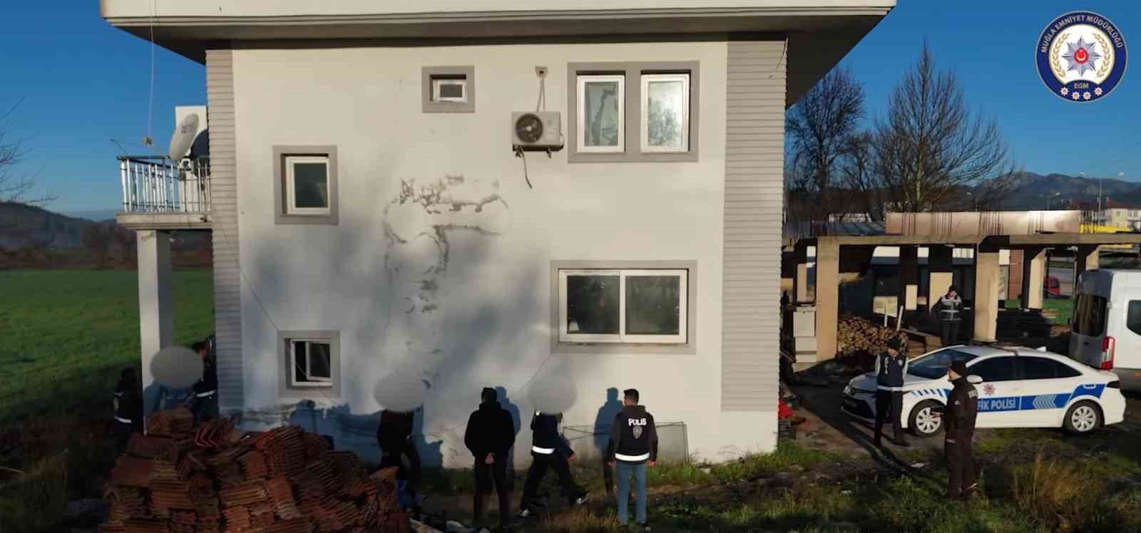 Muğla’da yasadışı yabancı çalıştıranlara ’şafak’ baskını
