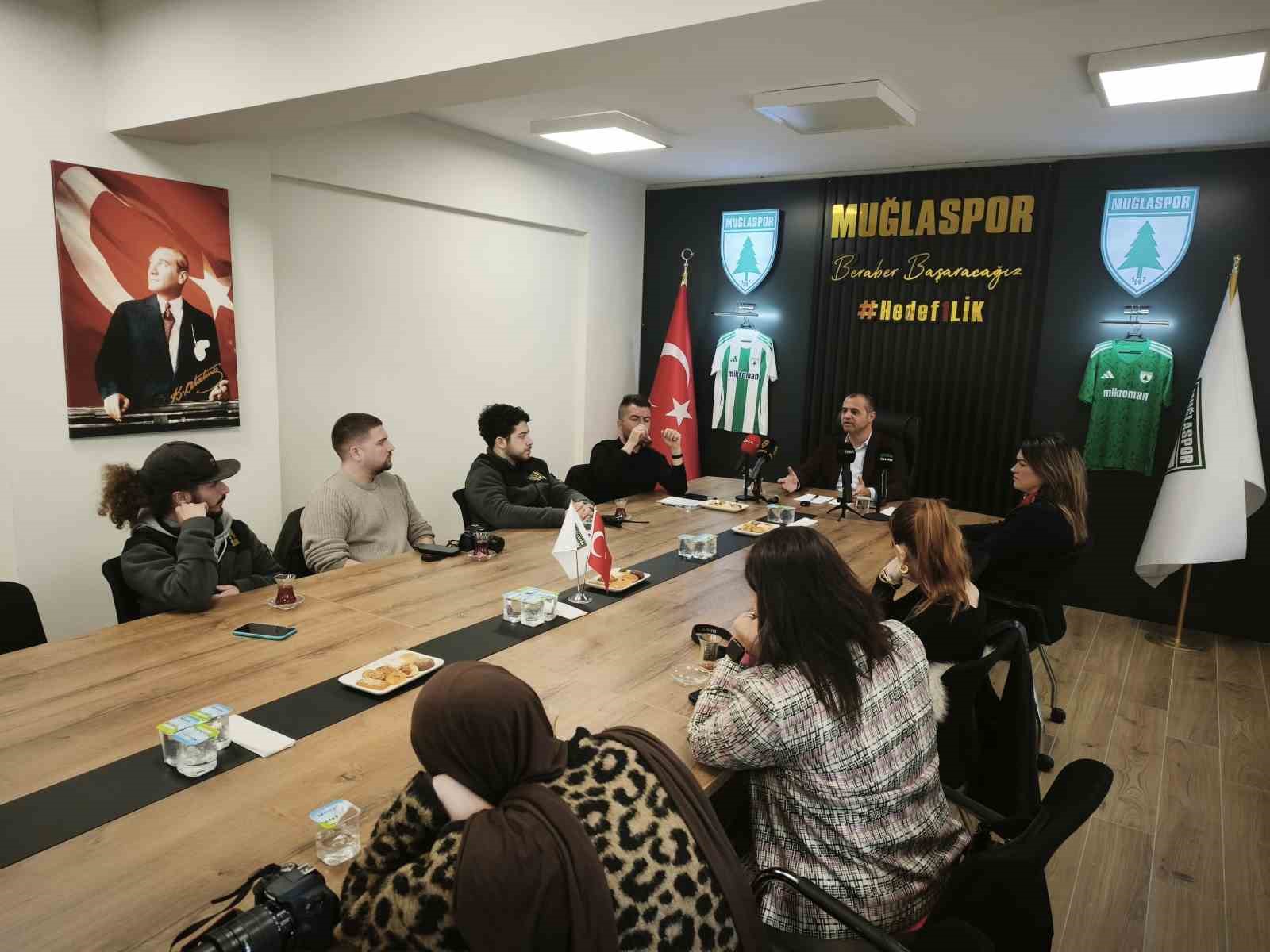 Muğlaspor Kulüp Başkanı Kıyanç’tan stat ve gelir açıklaması
