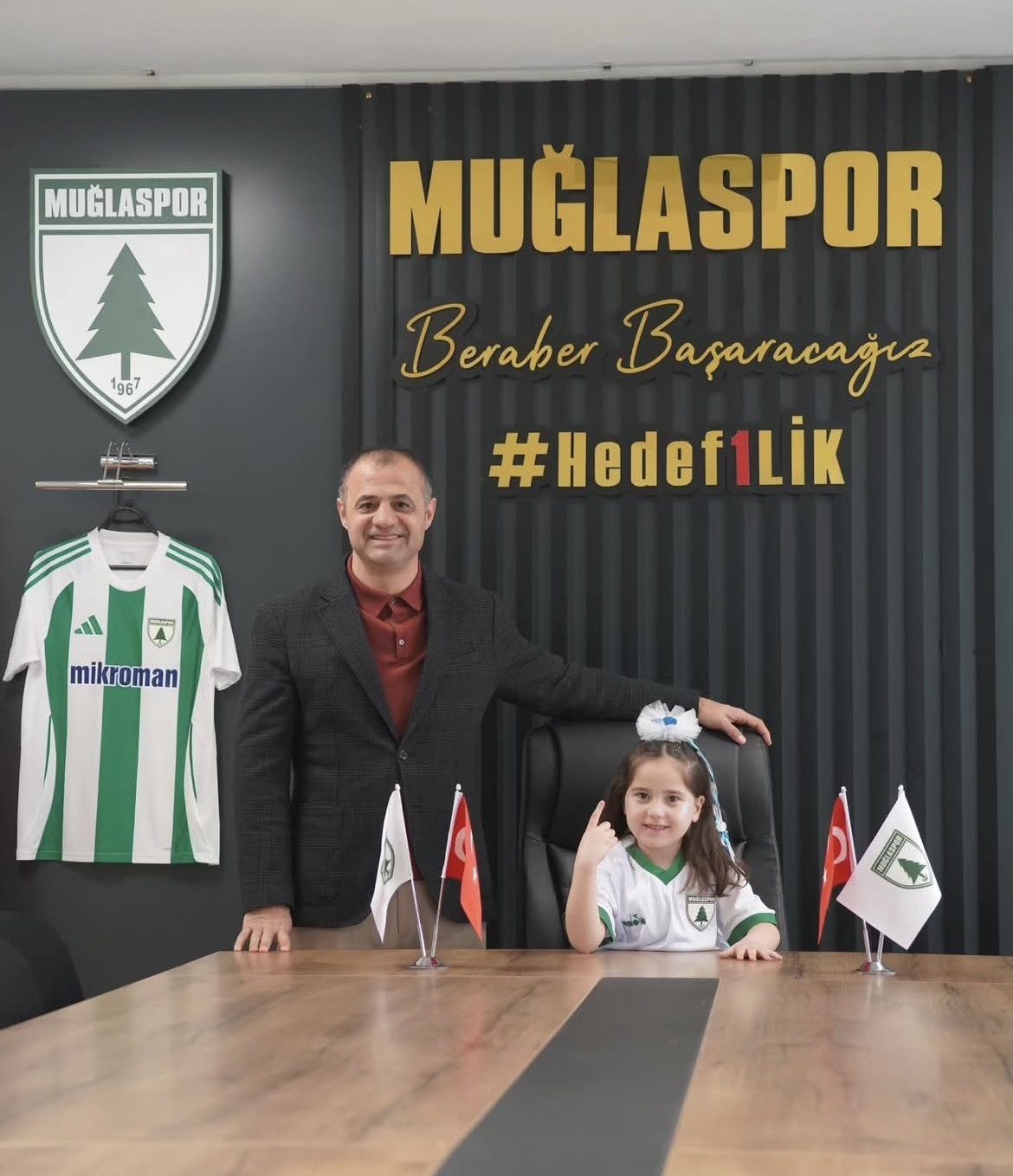 Muğlaspor’da koltuk minik başkana emanet
