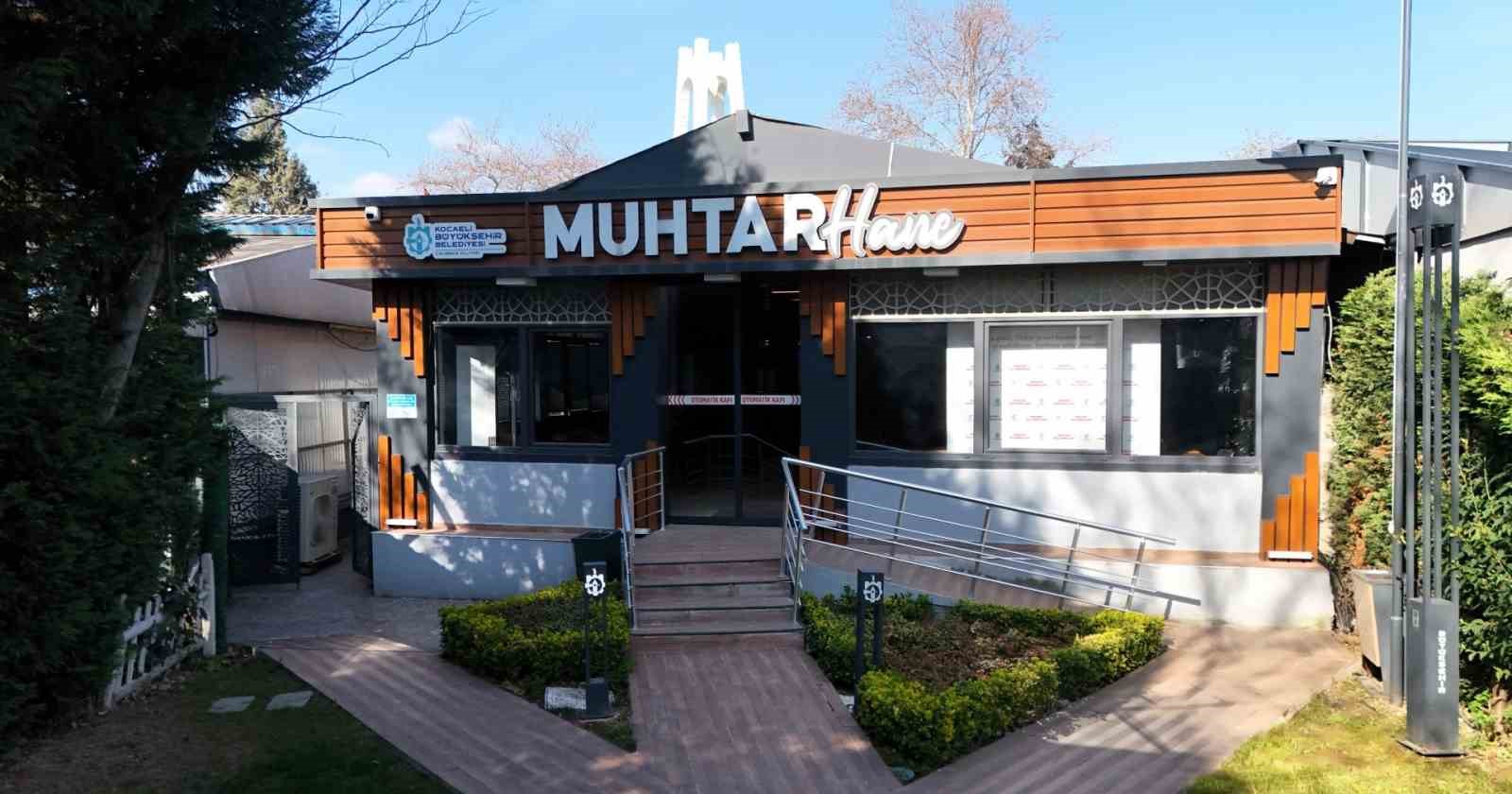 Muhtarlar, Türkiye’de ilk olan bu mekandan memnun
