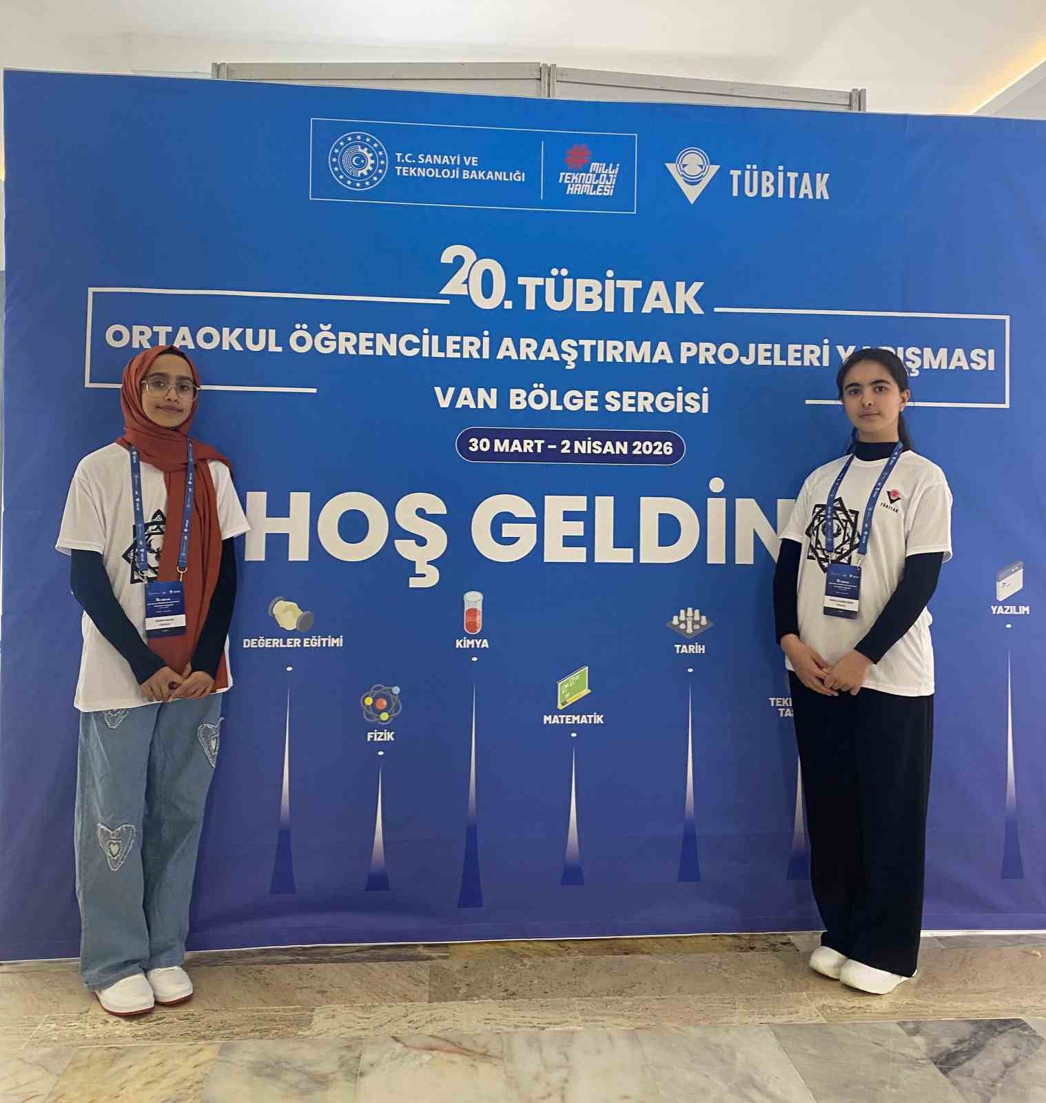 Muradiyeli öğrencilerden TÜBİTAK başarısı
