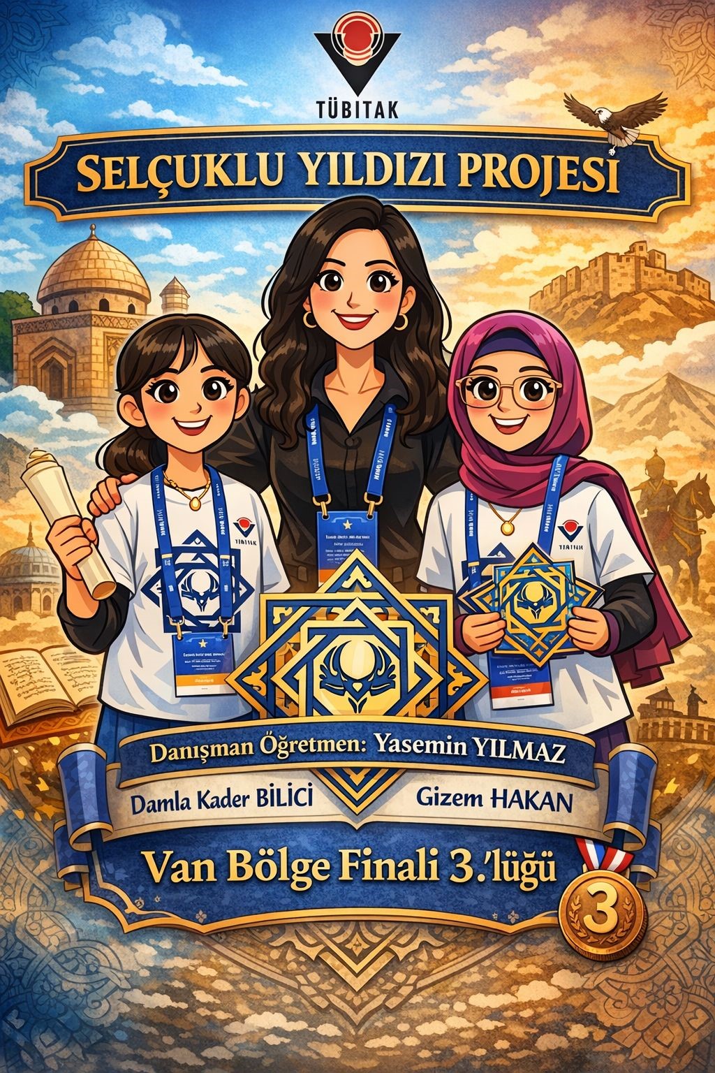 Muradiyeli öğrencilerden TÜBİTAK başarısı
