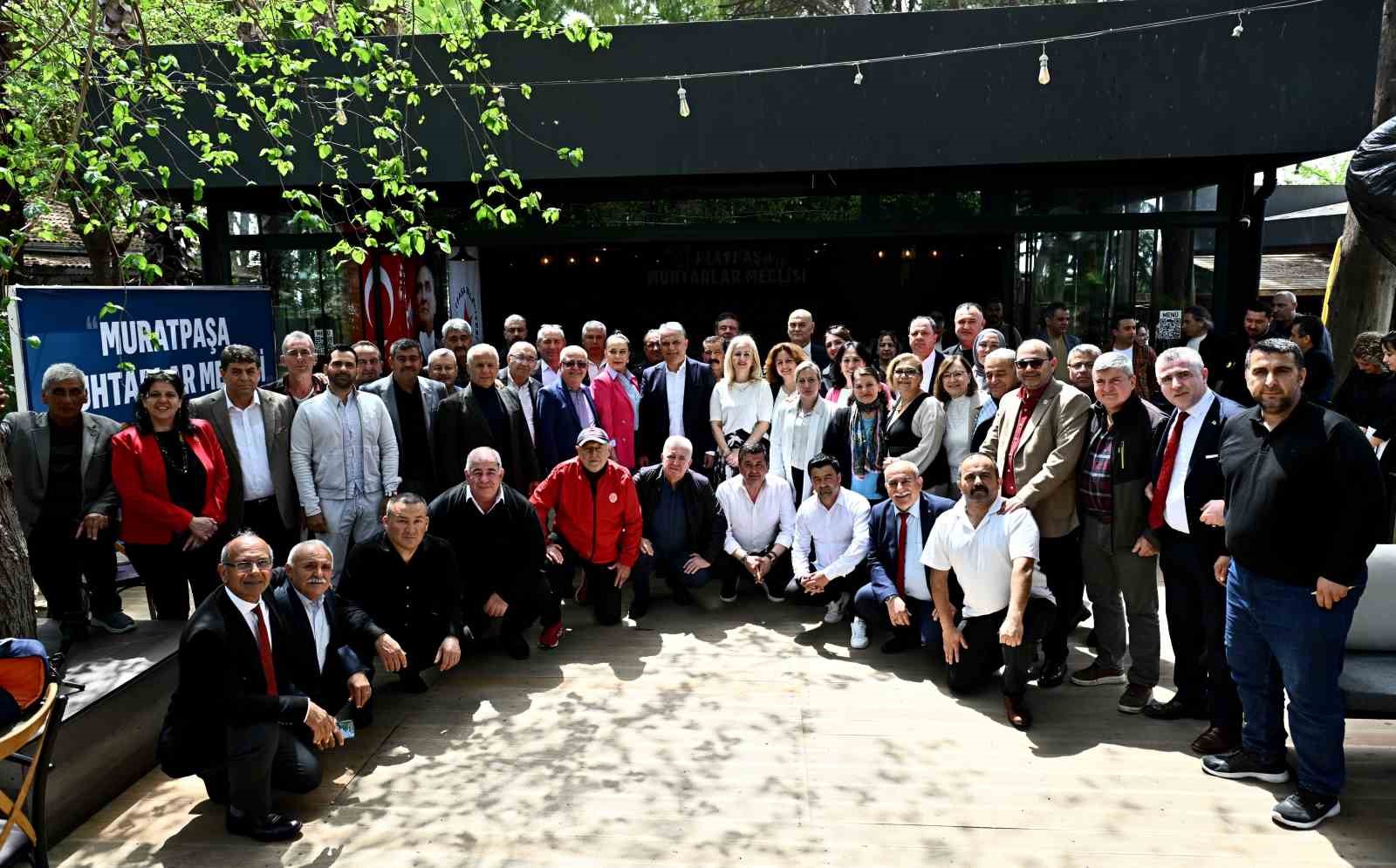 Muratpaşa Muhtarlar Meclisi toplandı
