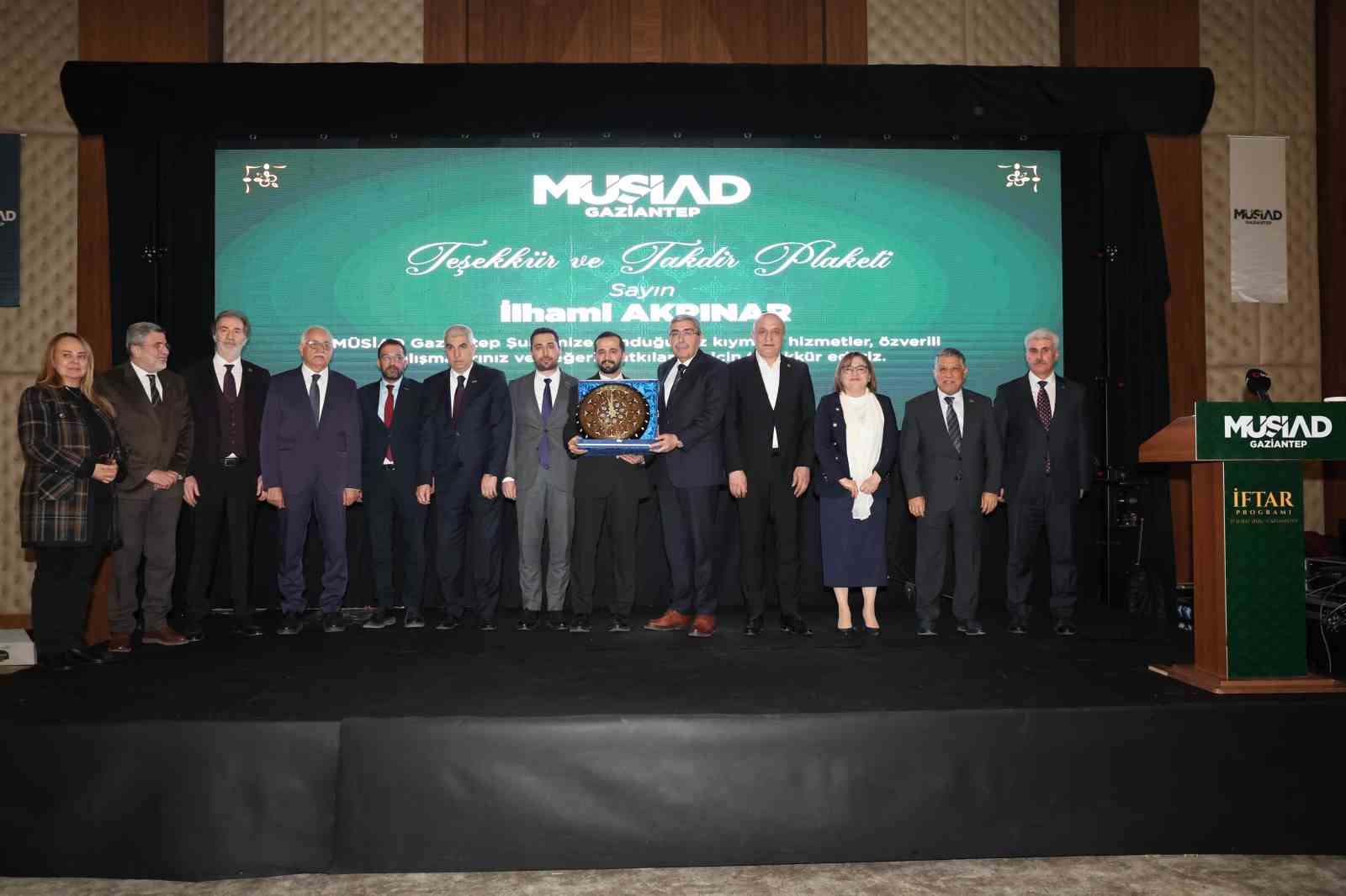 MÜSİAD Gaziantep’te iftar programı düzenlendi
