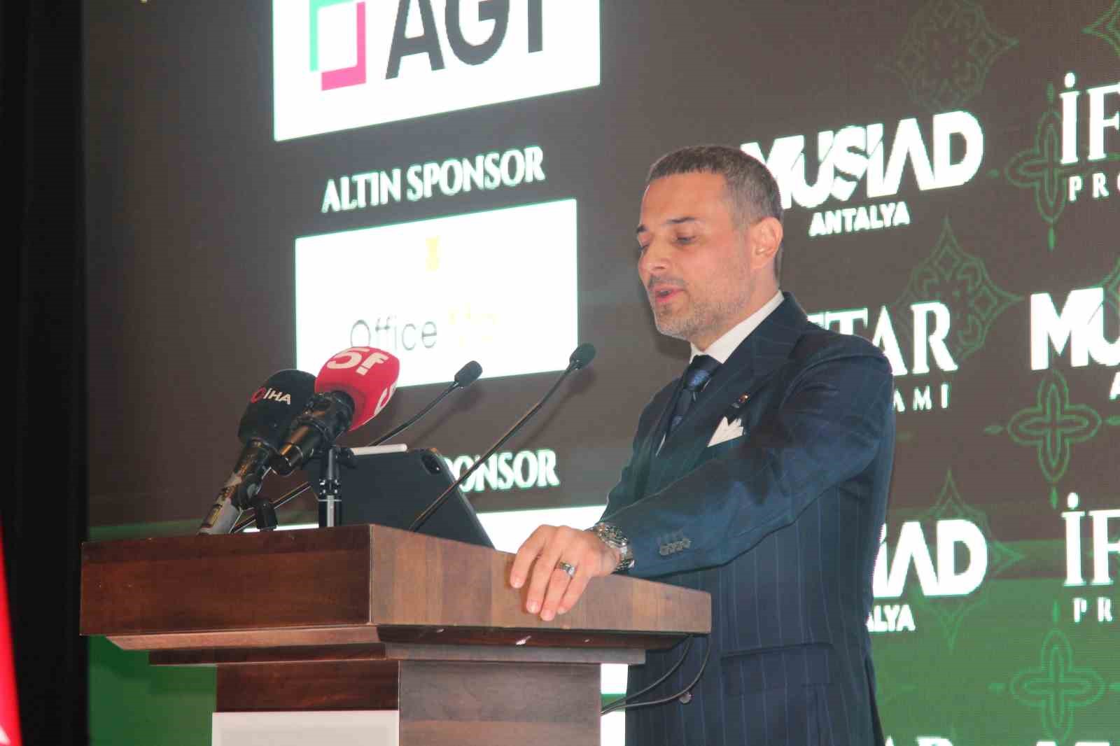 MÜSİAD Genel Başkanı Özdemir: "İnanıyoruz ki bu asrın merkezinde Türkiye yer alacaktır"
