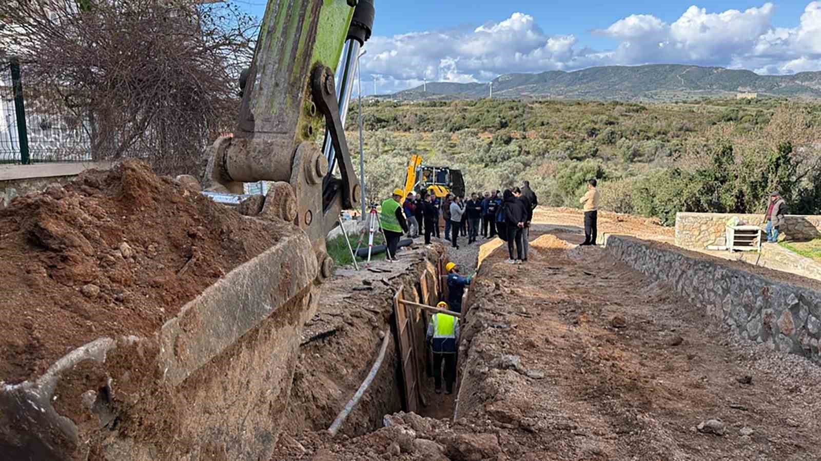 MUSKİ Genel Müdürü Şengül Datça’daki yatırımları yerinde inceledi
