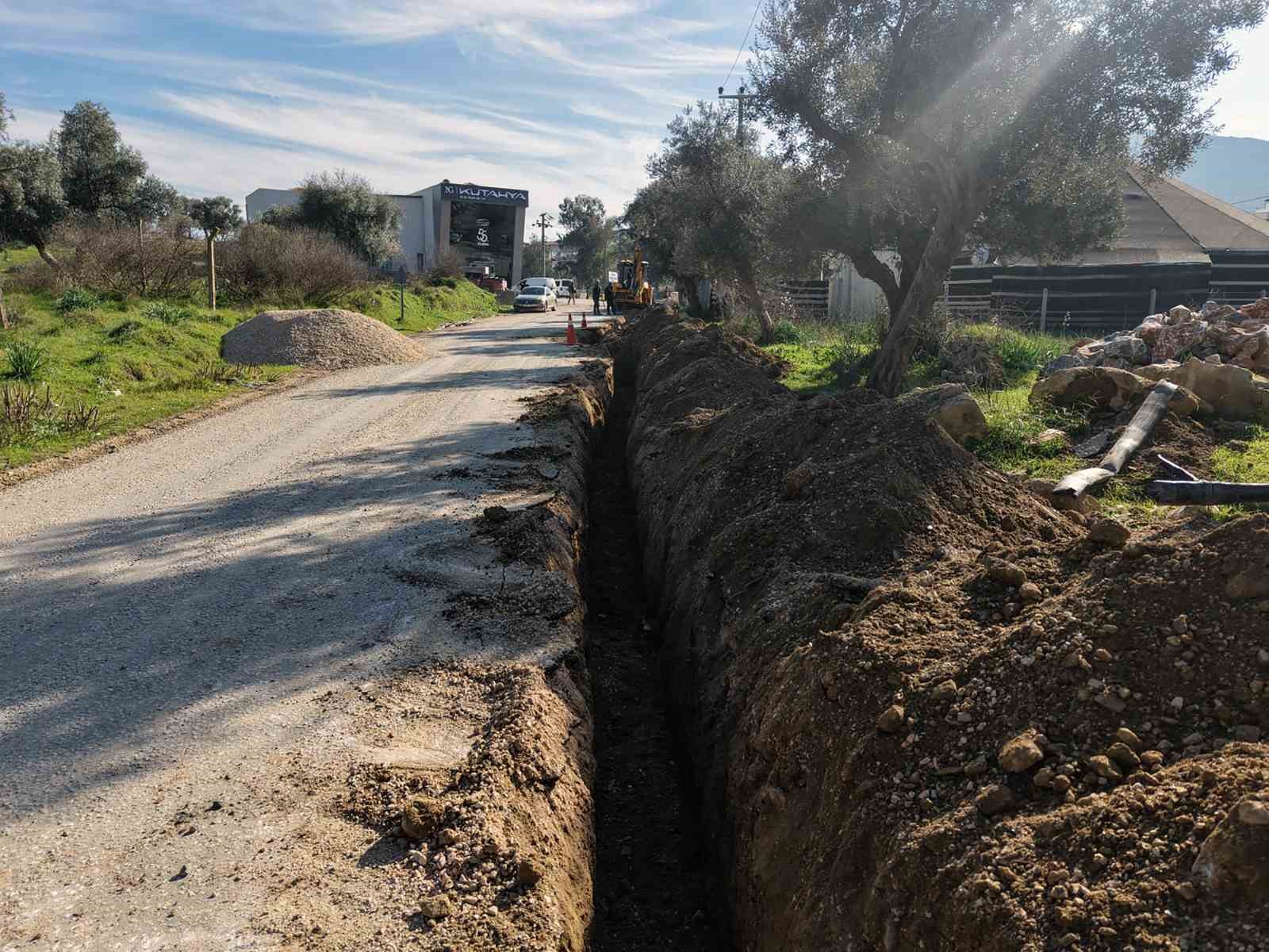 MUSKİ, Milas Güneş Mahallesi’nde içme suyu hatlarını yeniliyor
