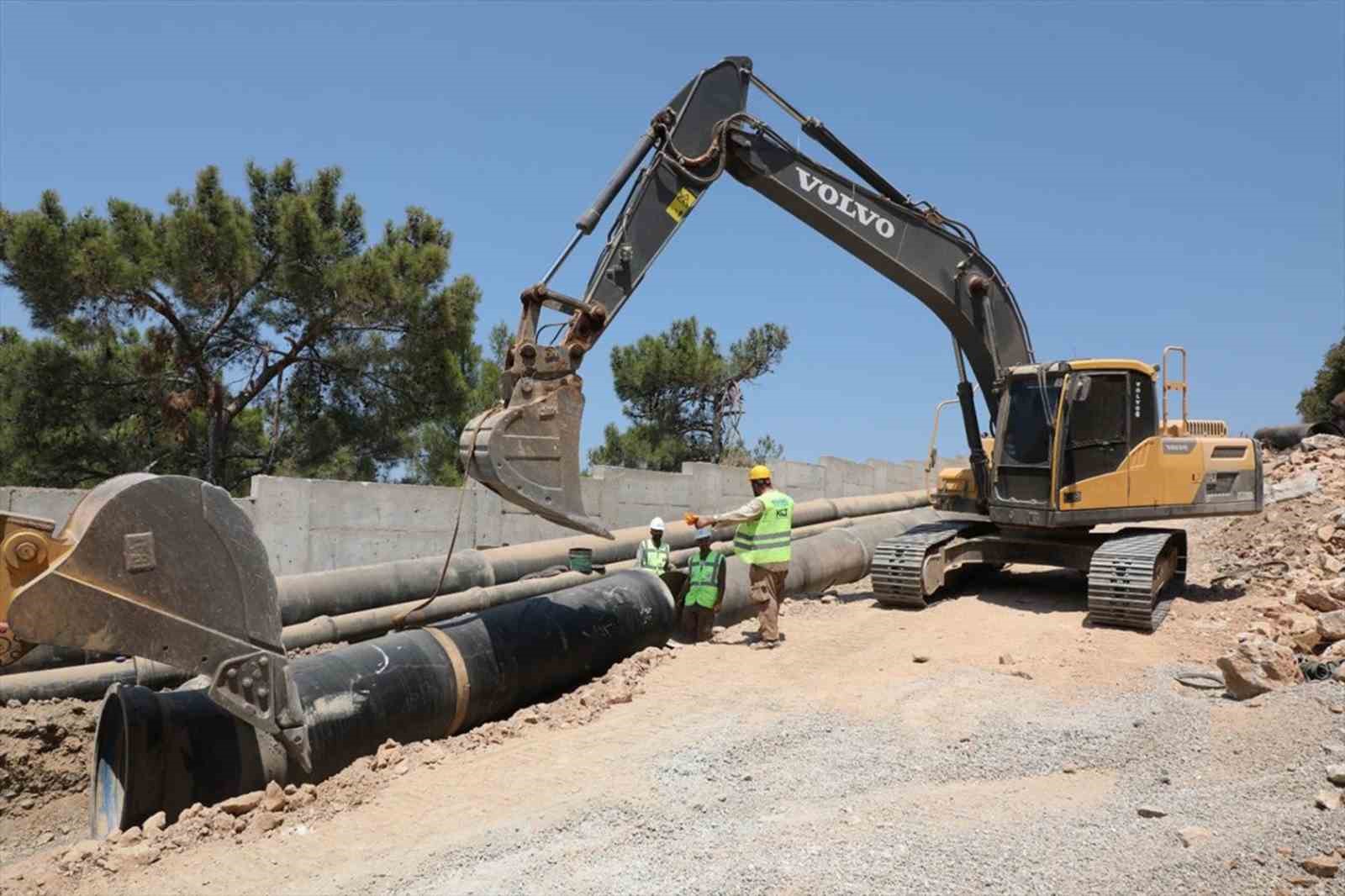 MUSKİ’den Bodrum Gümbet su ana isale hattı açıklaması
