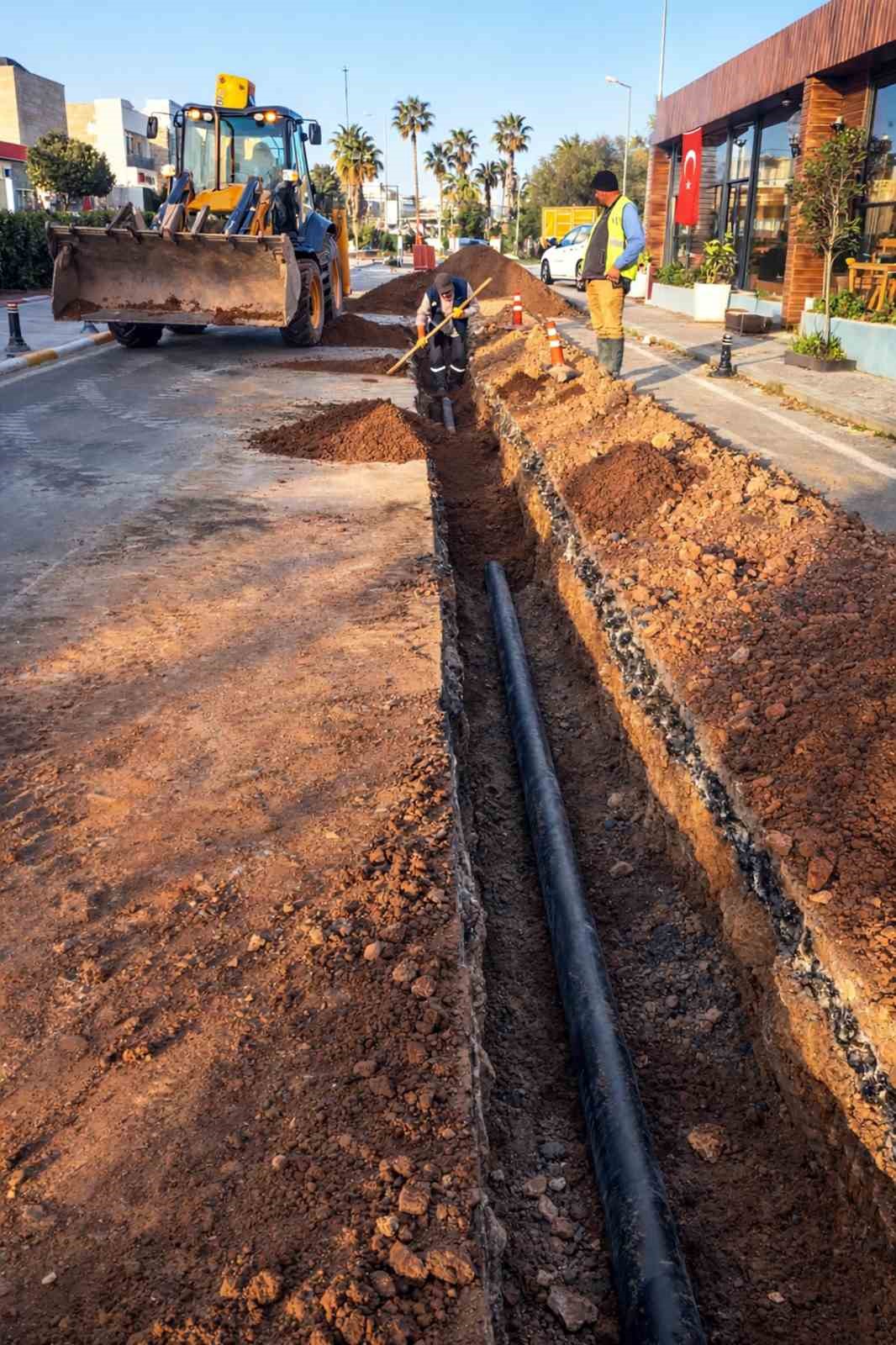 MUSKİ’den Bodrum Yalıkavak’ta içme suyu hat yenileme çalışması
MUSKİ’den Bodrum Yalıkavak’ta içme suyu hat yenileme çalışması