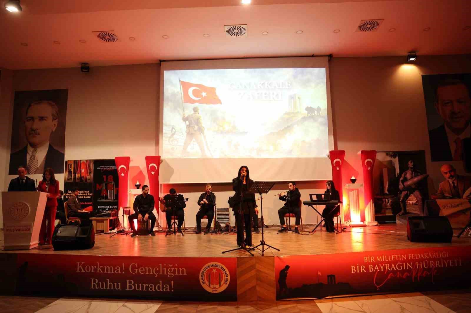 Muş’ta İstiklal Marşı’nın Kabulü ve Mehmet Akif Ersoy’u Anma Günü
