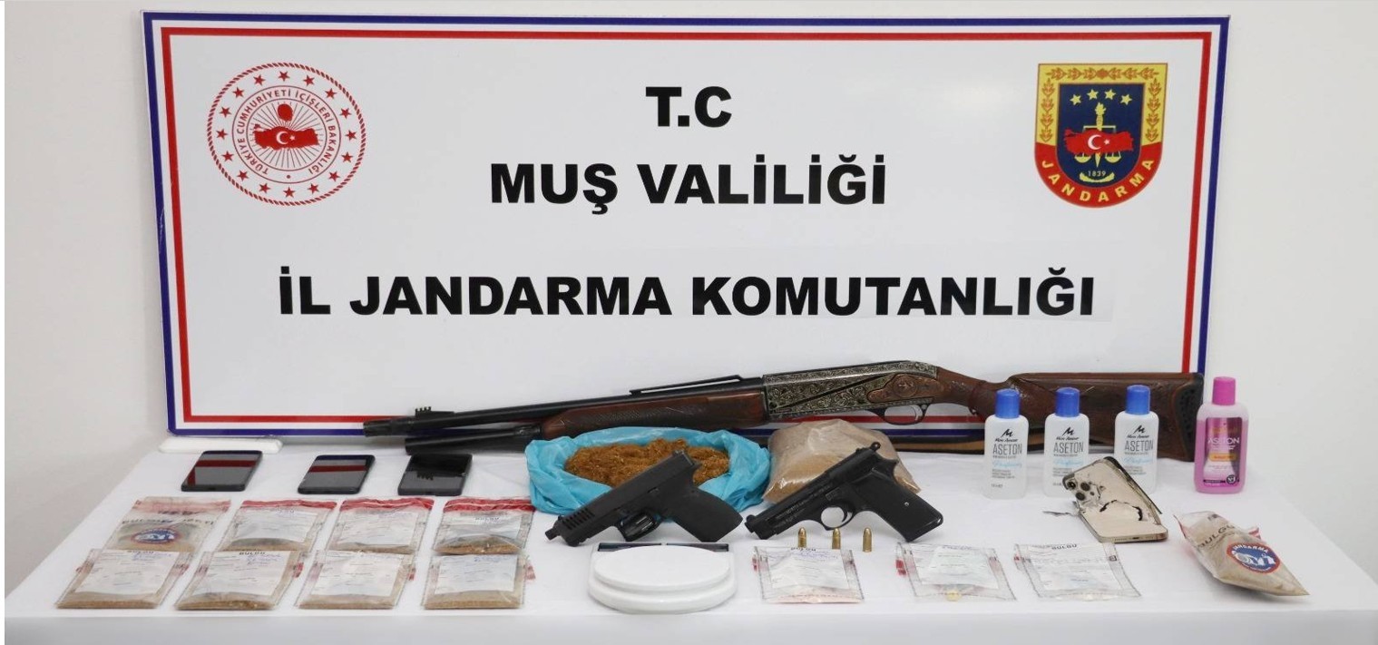 Muş’ta uyuşturucu operasyonu: 2 kişi tutuklandı
