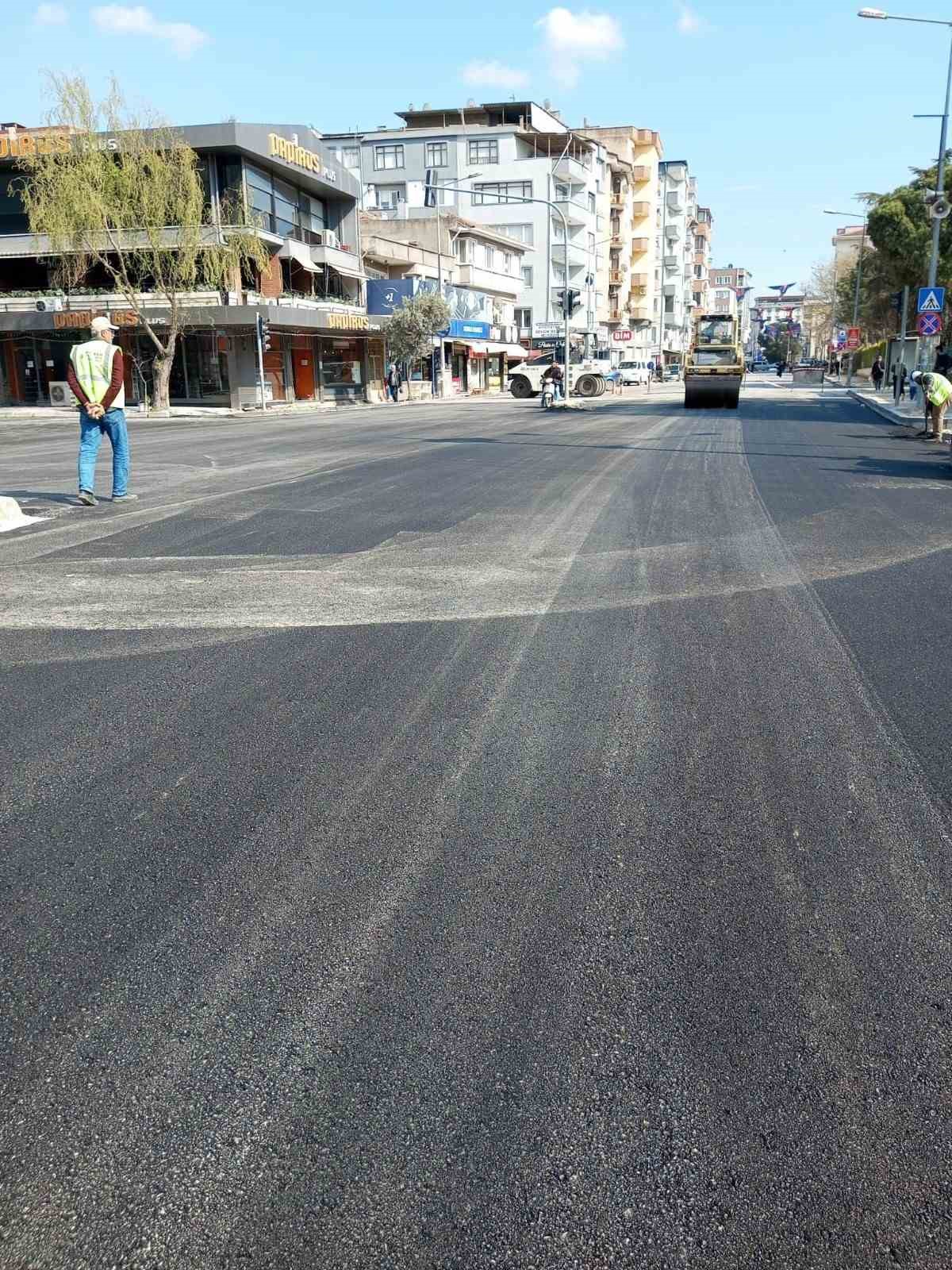 Mustafakemalpaşa’nın üstyapısı yenileniyor
