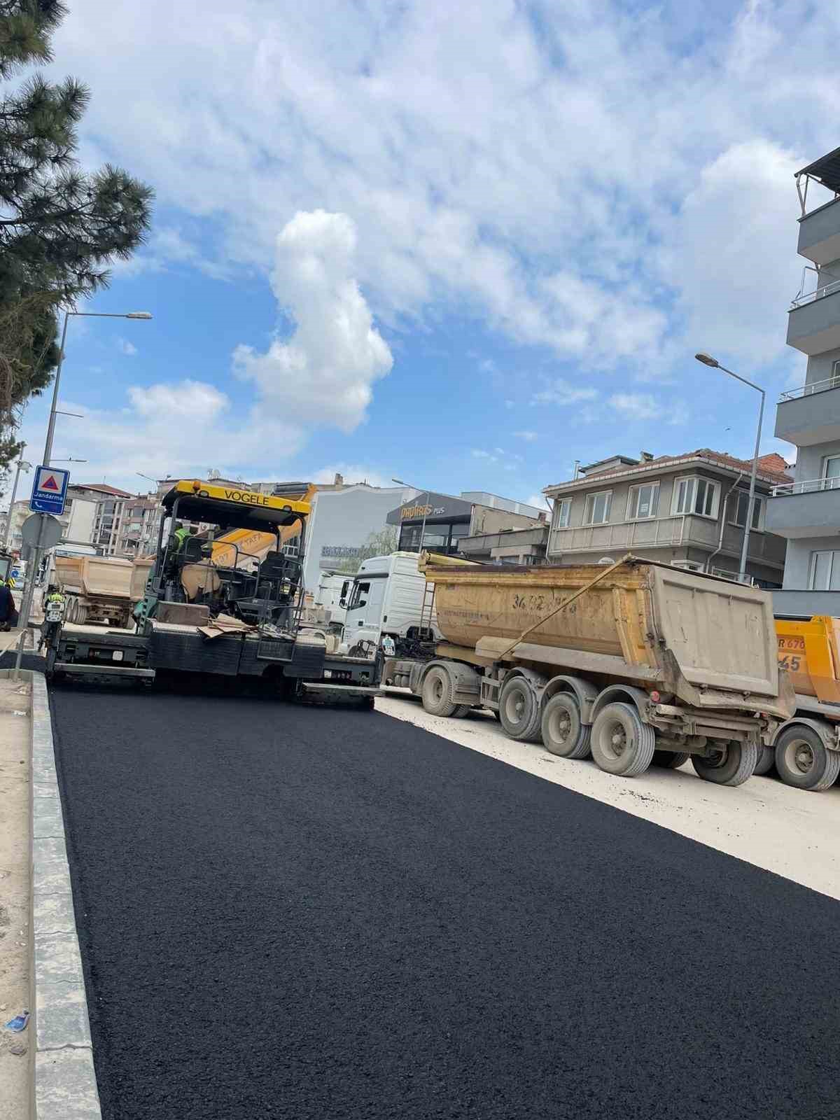 Mustafakemalpaşa’nın üstyapısı yenileniyor
