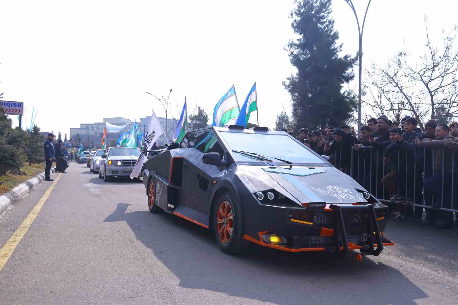 Namangan Otomobil Festivali’ne büyük ilgi
