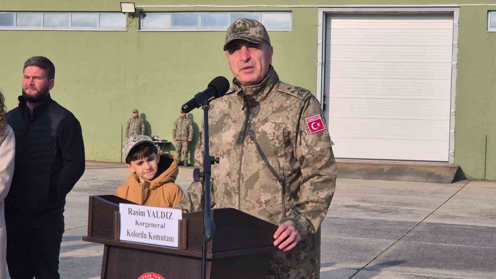 NATO tatbikatından dönen Mehmetçik Çorlu’da törenle karşılandı
