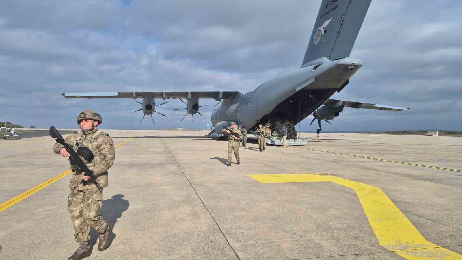 NATO tatbikatından dönen Mehmetçik Çorlu’da törenle karşılandı
