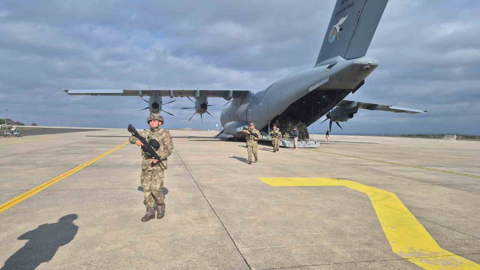 NATO tatbikatından dönen Mehmetçik Çorlu’da törenle karşılandı
