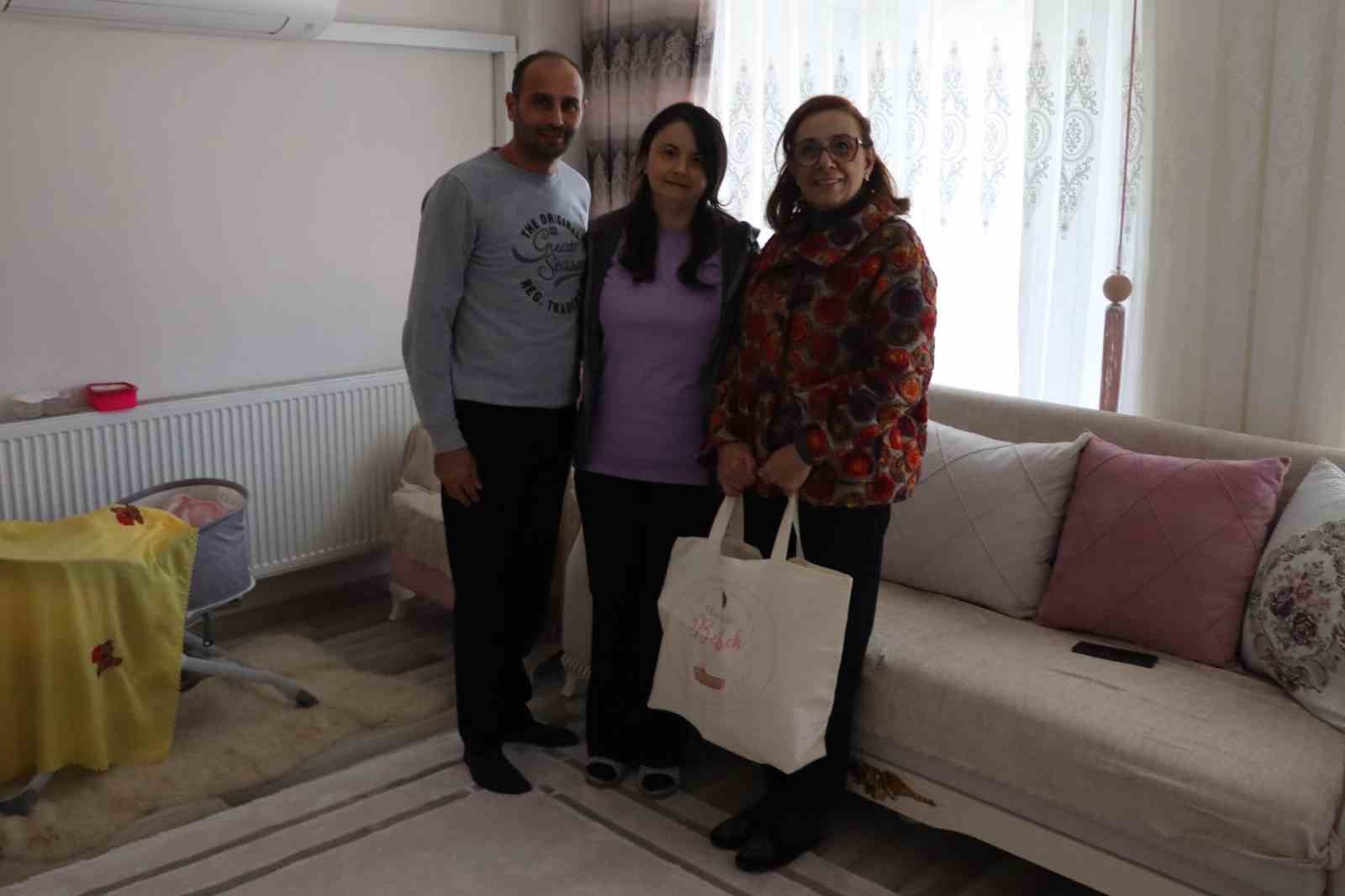 Nazilli Belediyesi Hoş Geldin Bebek Projesi yeni yılda da sürüyor
