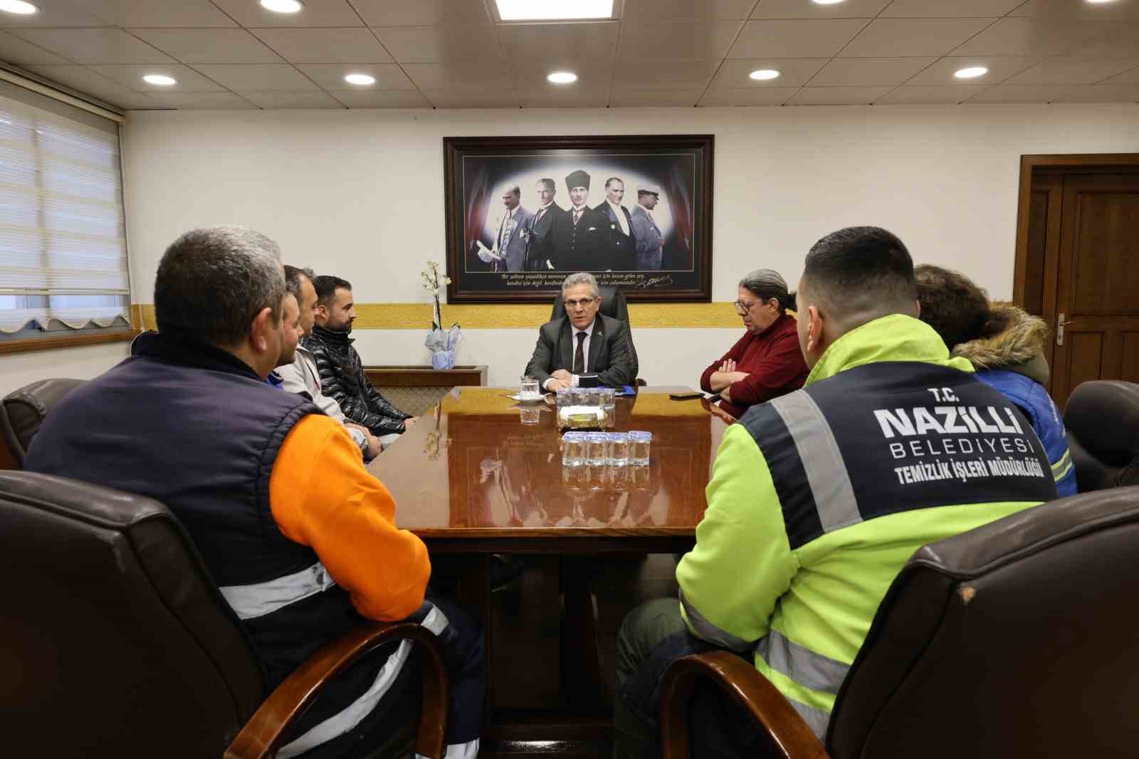 Nazilli Belediyesi personellerinin çalışma şartları iyileştirildi
