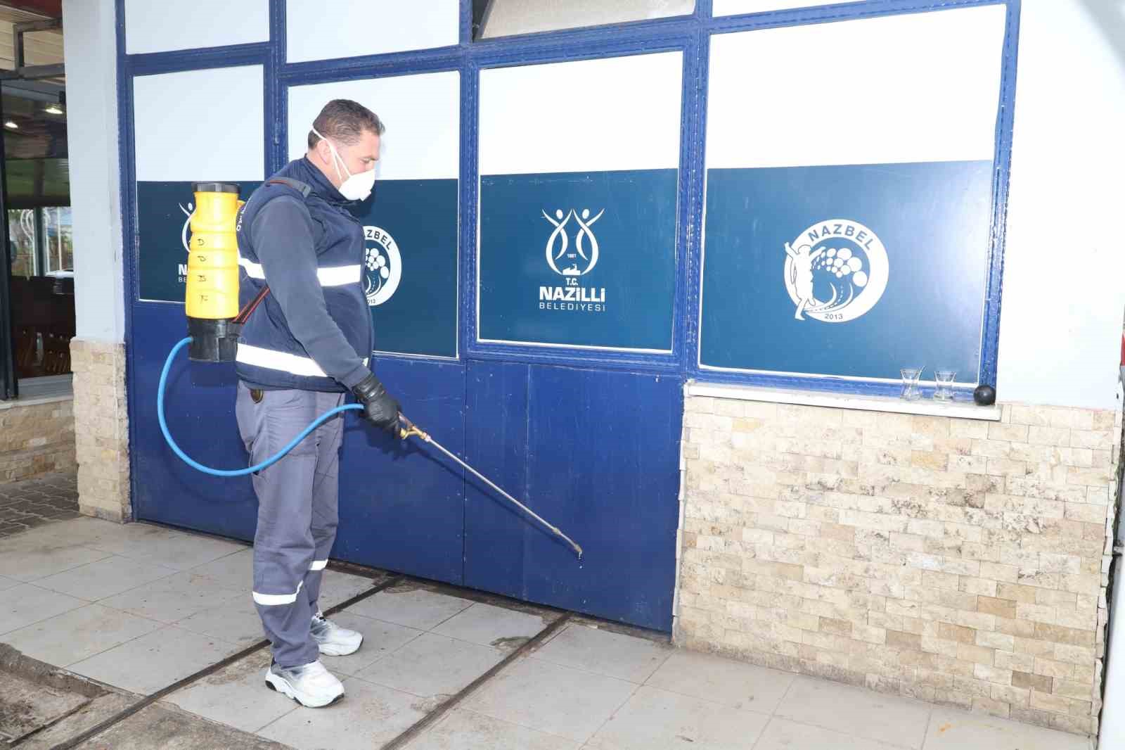 Nazilli Belediyesi’nden iş yeri ilaçlamasına sertifika desteği
