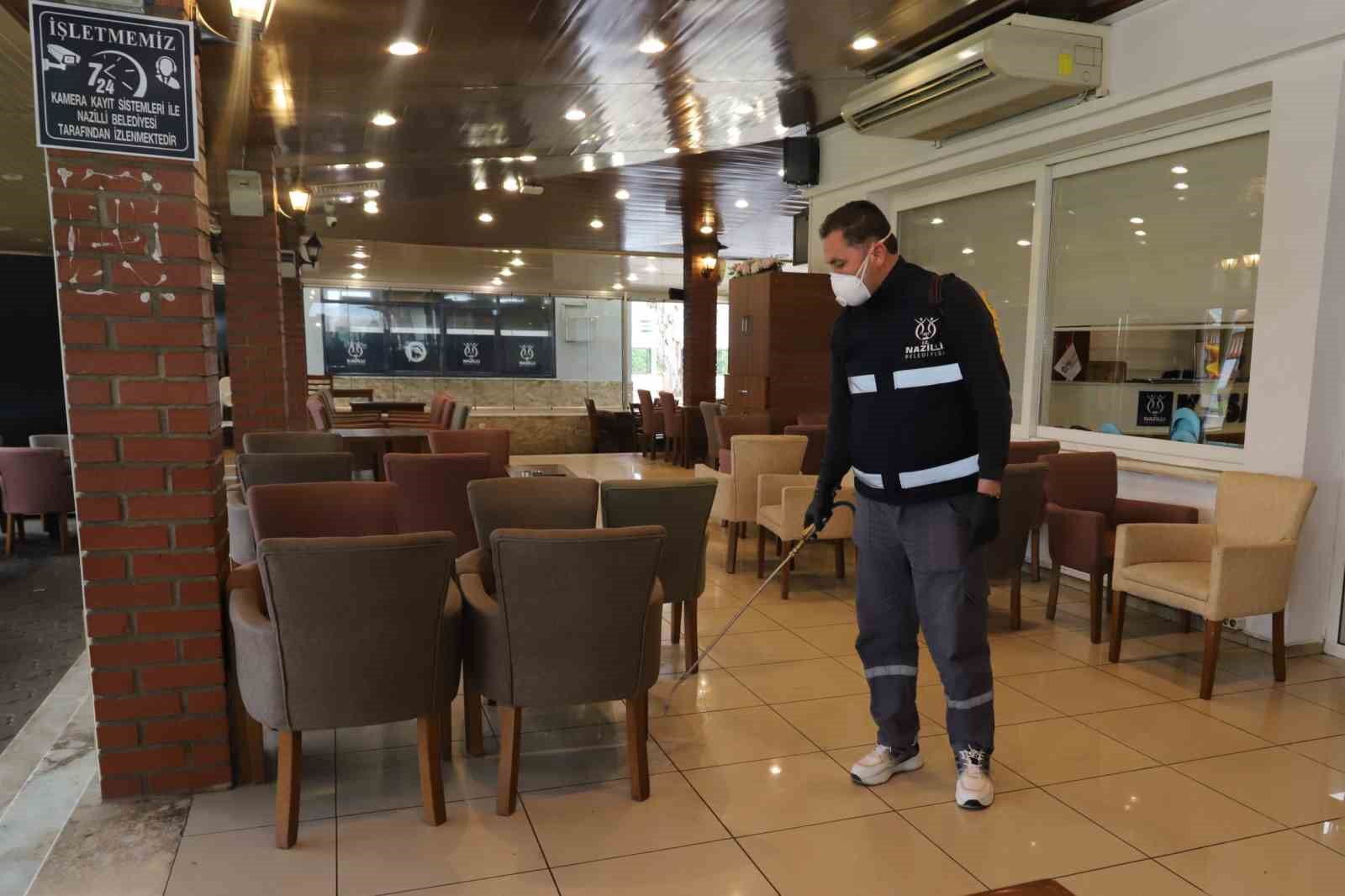 Nazilli Belediyesi’nden iş yeri ilaçlamasına sertifika desteği
