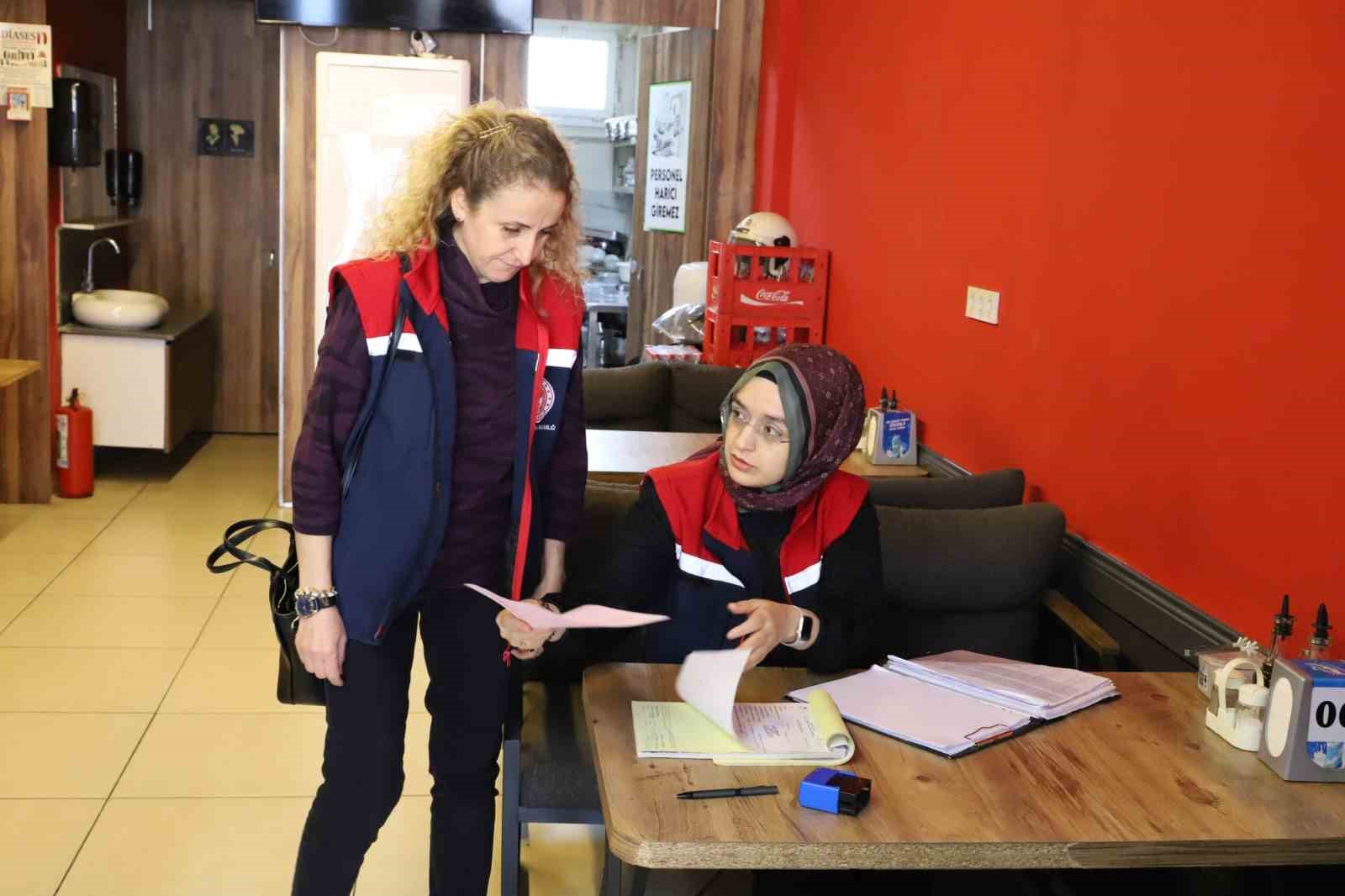 Nazilli Belediyesi’nden iş yerlerine sıkı denetim
