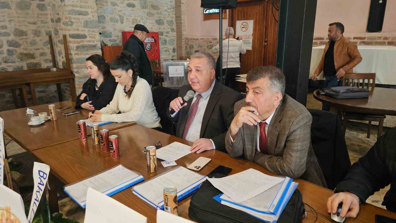 Nazilli Kahveciler Odası’nda Şenkal güven tazeledi
