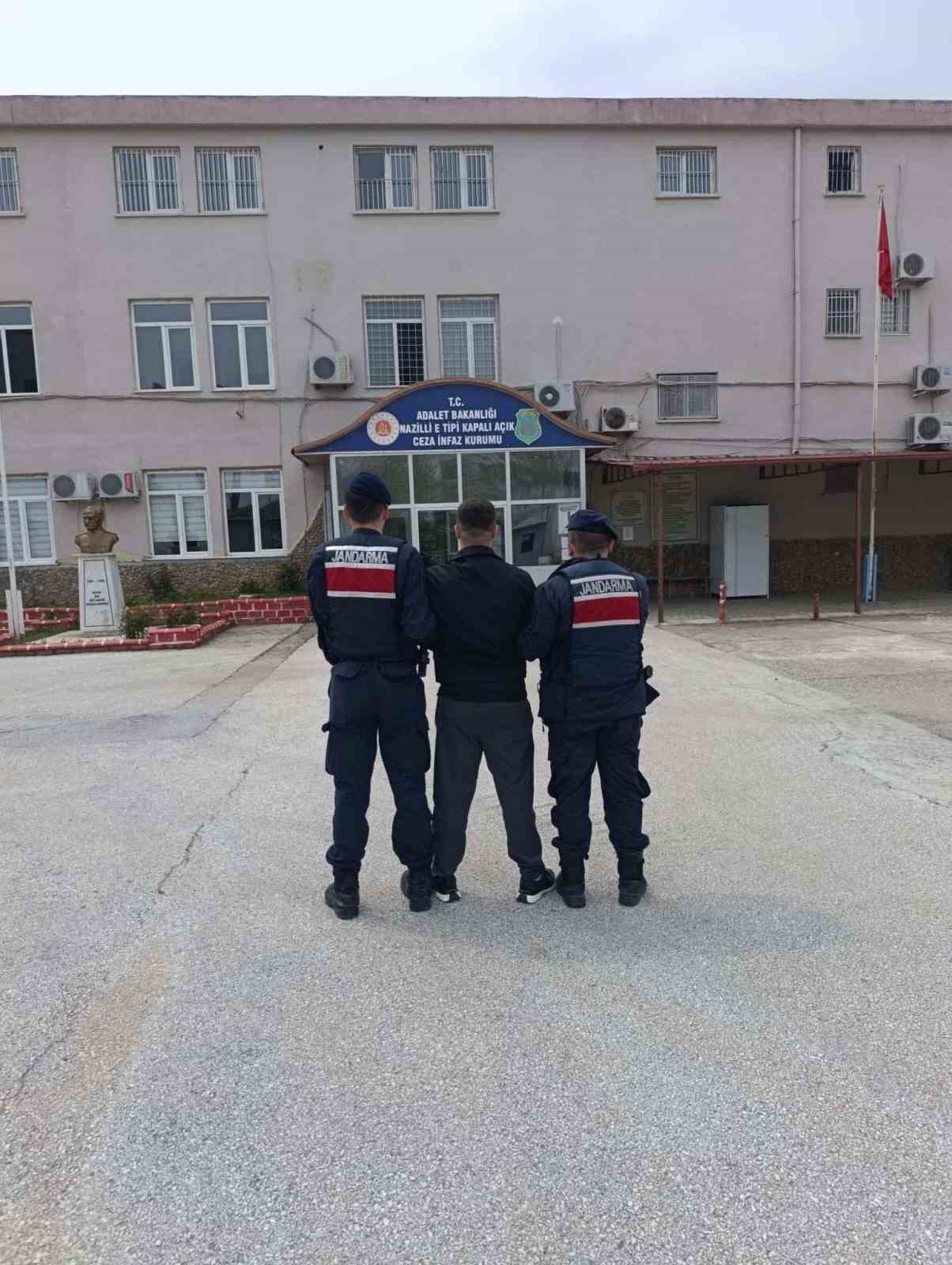 Nazilli’de 20 yıl hapis cezalı hükümlü yakalandı
