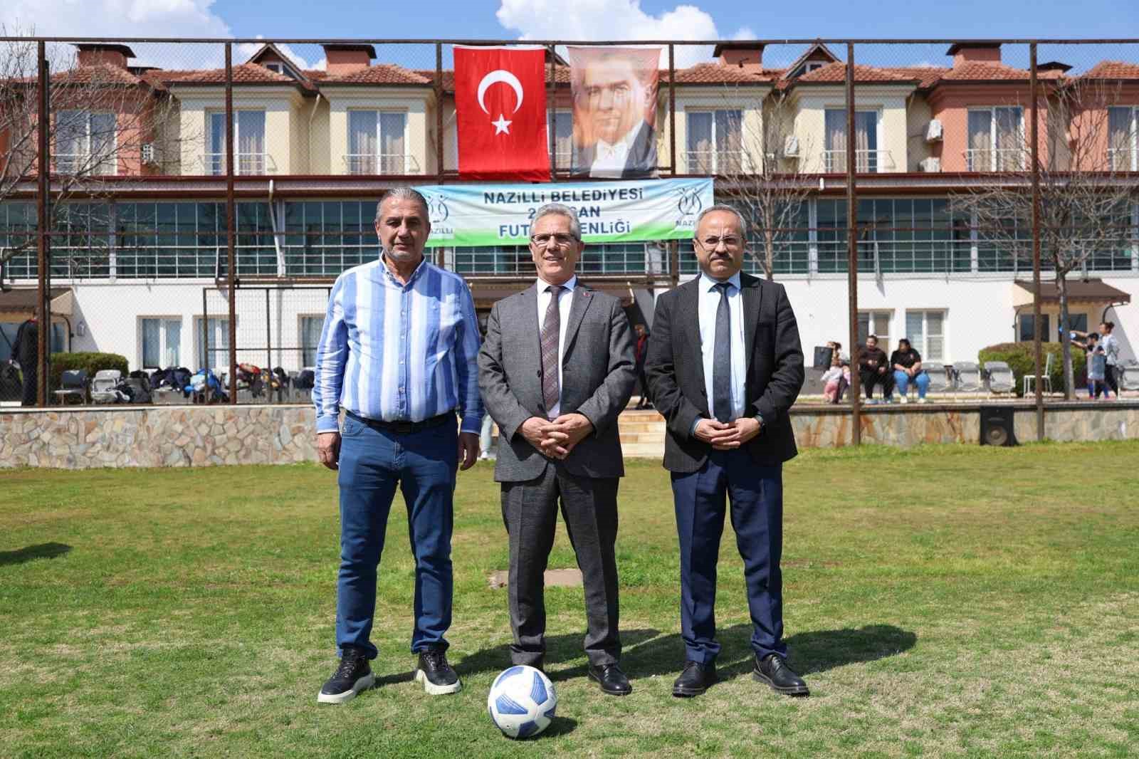 Nazilli’de 23 Nisan coşkusu futbol turnuvasıyla başladı
