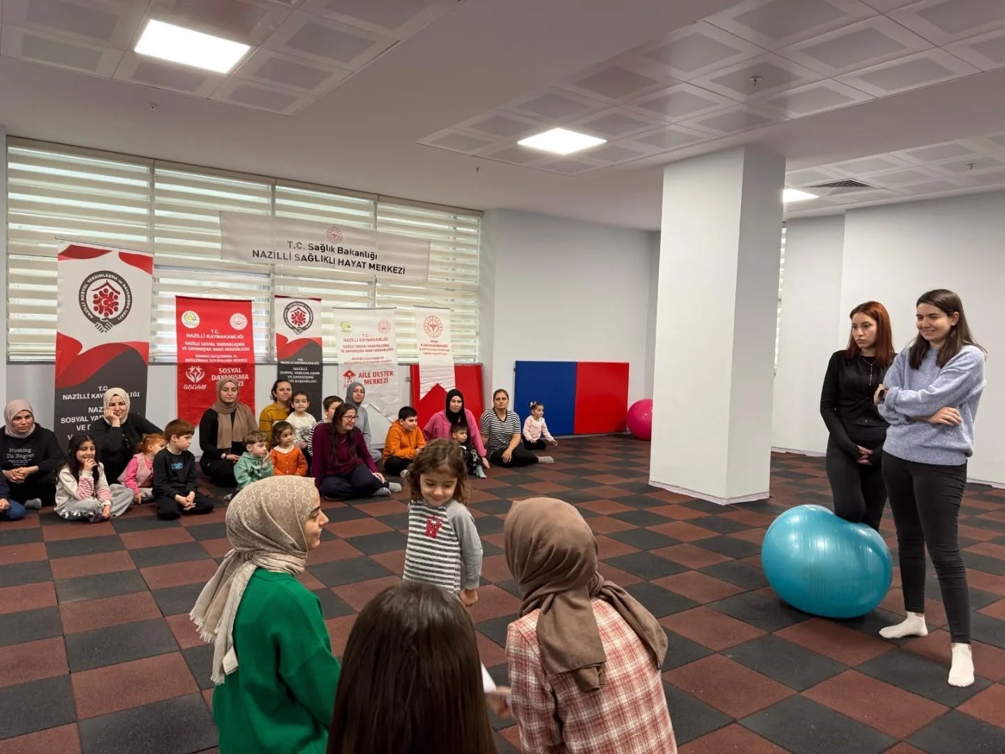 Nazilli’de anne ve çocuklara sağlıklı yaşam desteği
