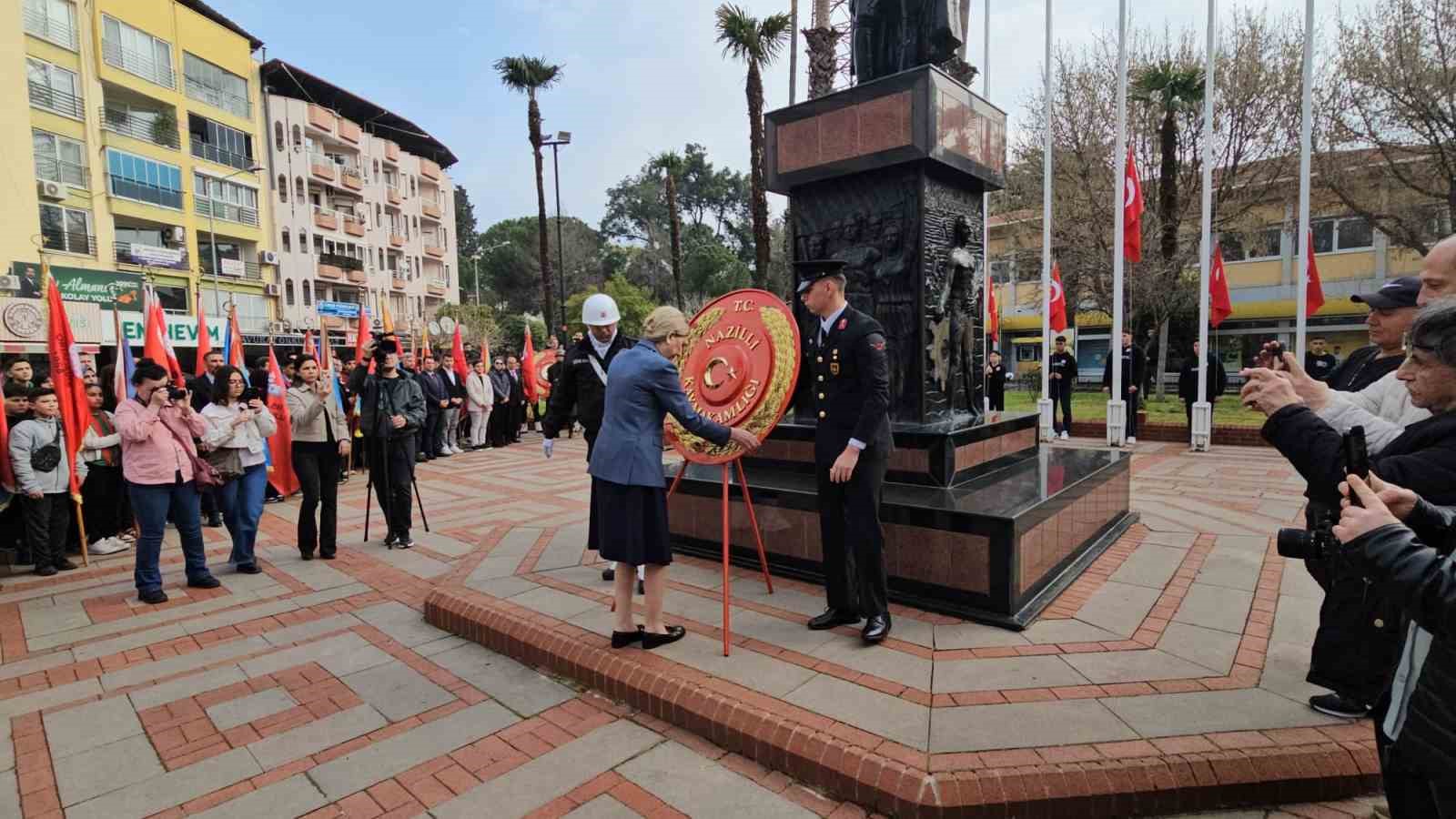 Nazilli’de Çanakkale Zaferi’nin yıldönümü etkinlikleri düzenlendi
